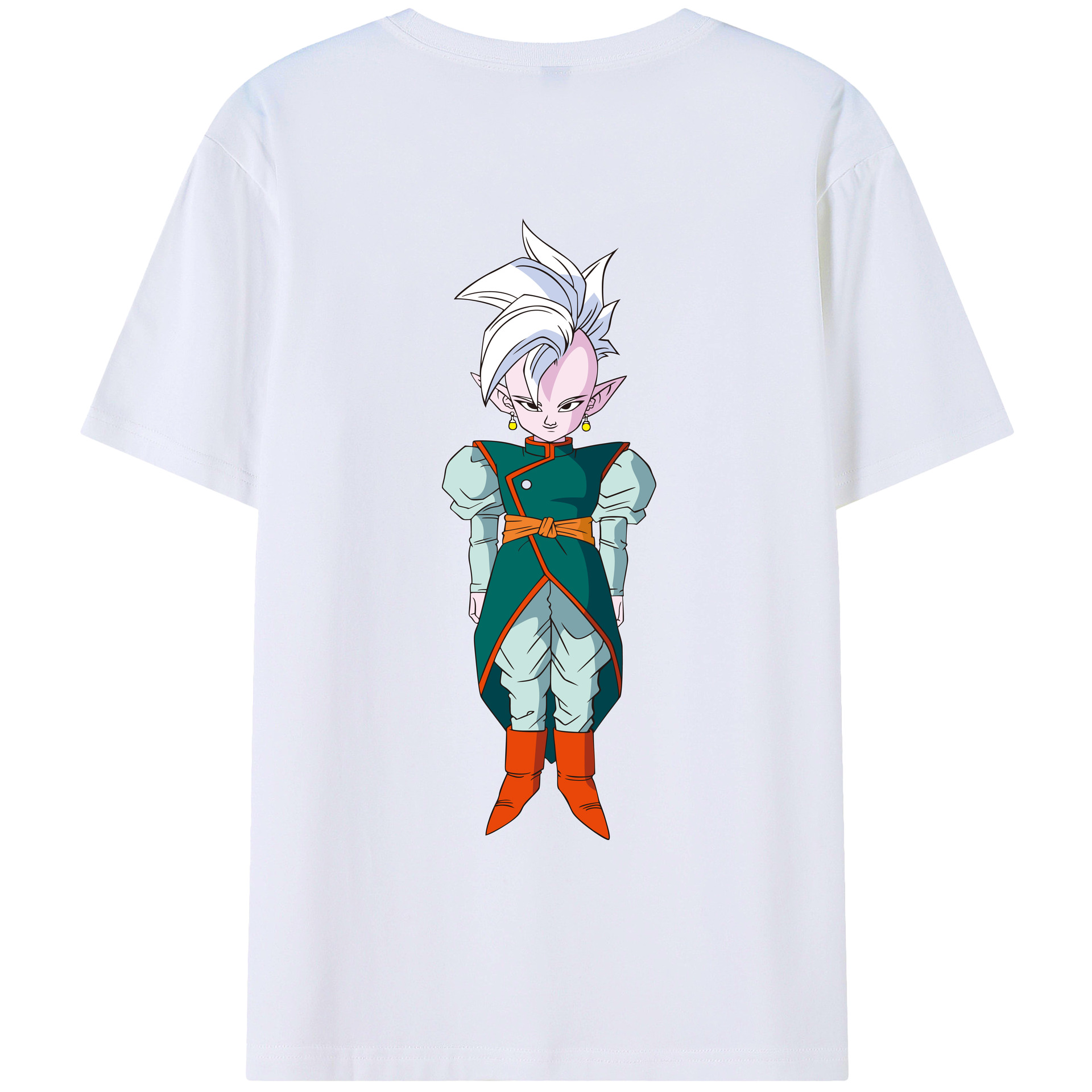 （画像用） ドラゴンボール DRAGON BALL 綿100％ メンズ半袖Tシャツ（バックプリント） 通気性