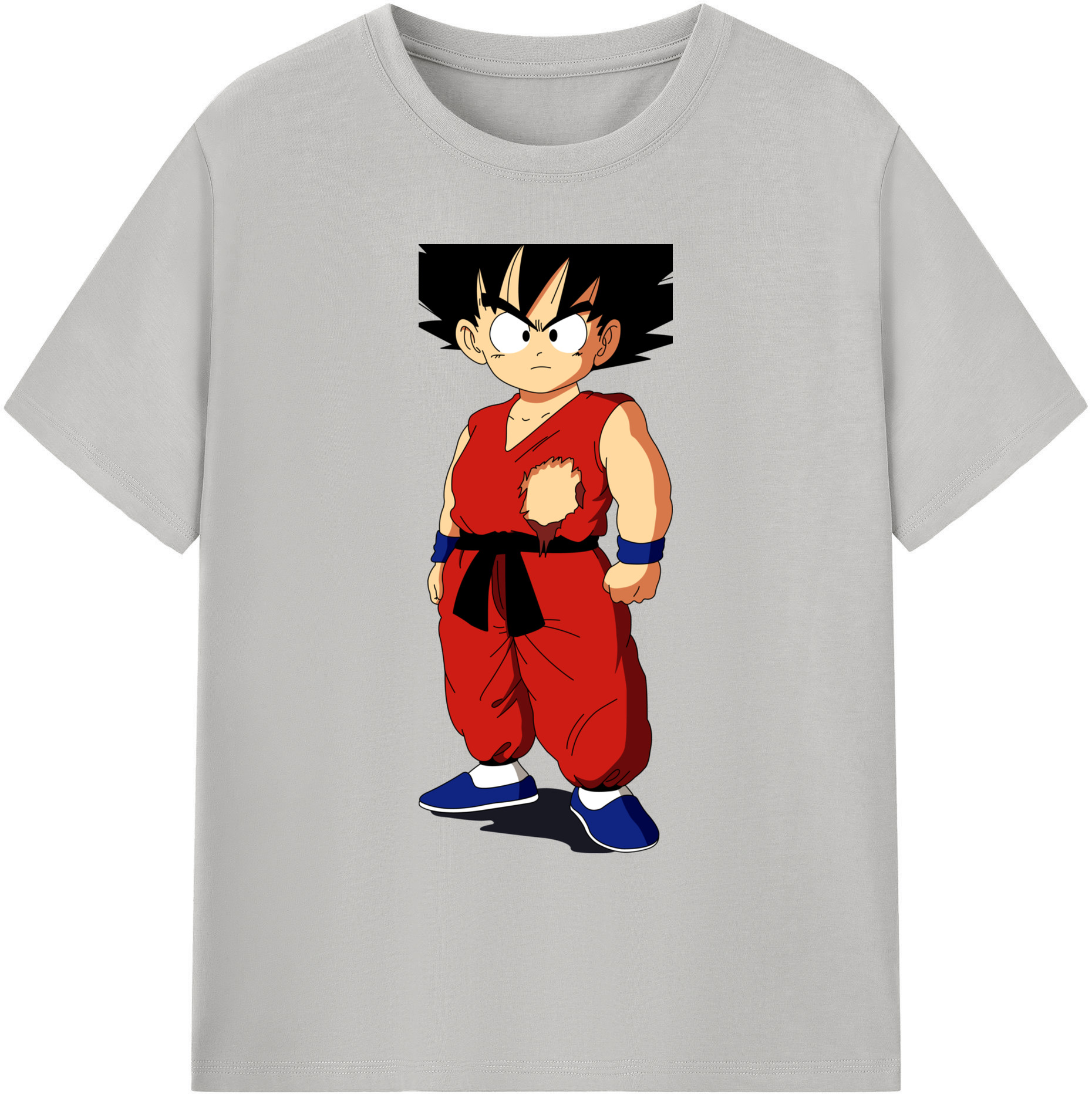（画像用） ドラゴンボール 孫悟空（そん ごくう）Son Goku カカロット DRAGON BALL Kakarotto 綿100％ メンズ半袖Tシャツ｜肌触りやわらか＆通気性