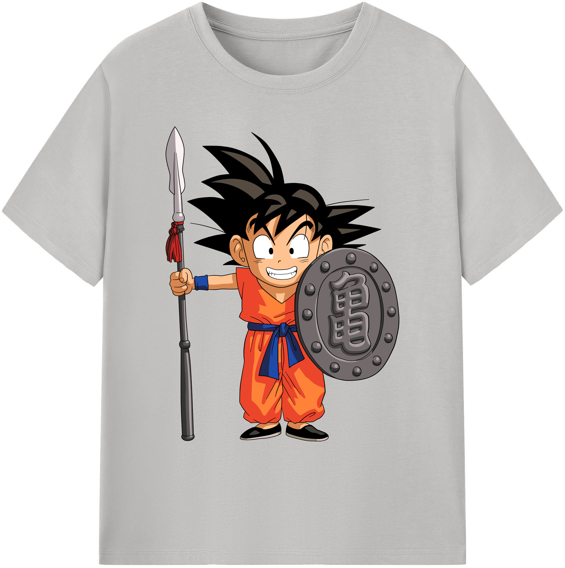 （画像用） ドラゴンボール 孫悟空（そん ごくう）Son Goku カカロット DRAGON BALL Kakarotto 綿100％ メンズ半袖Tシャツ｜肌触りやわらか＆通気性