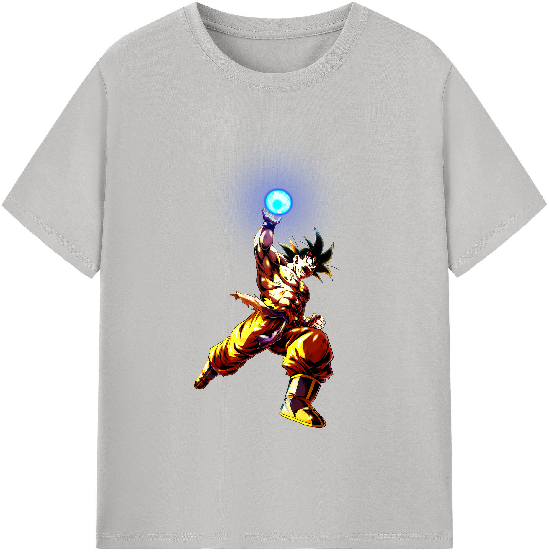 （画像用） ドラゴンボール 孫悟空（そん ごくう）Son Goku カカロット DRAGON BALL Kakarotto 綿100％ メンズ半袖Tシャツ｜肌触りやわらか＆通気性