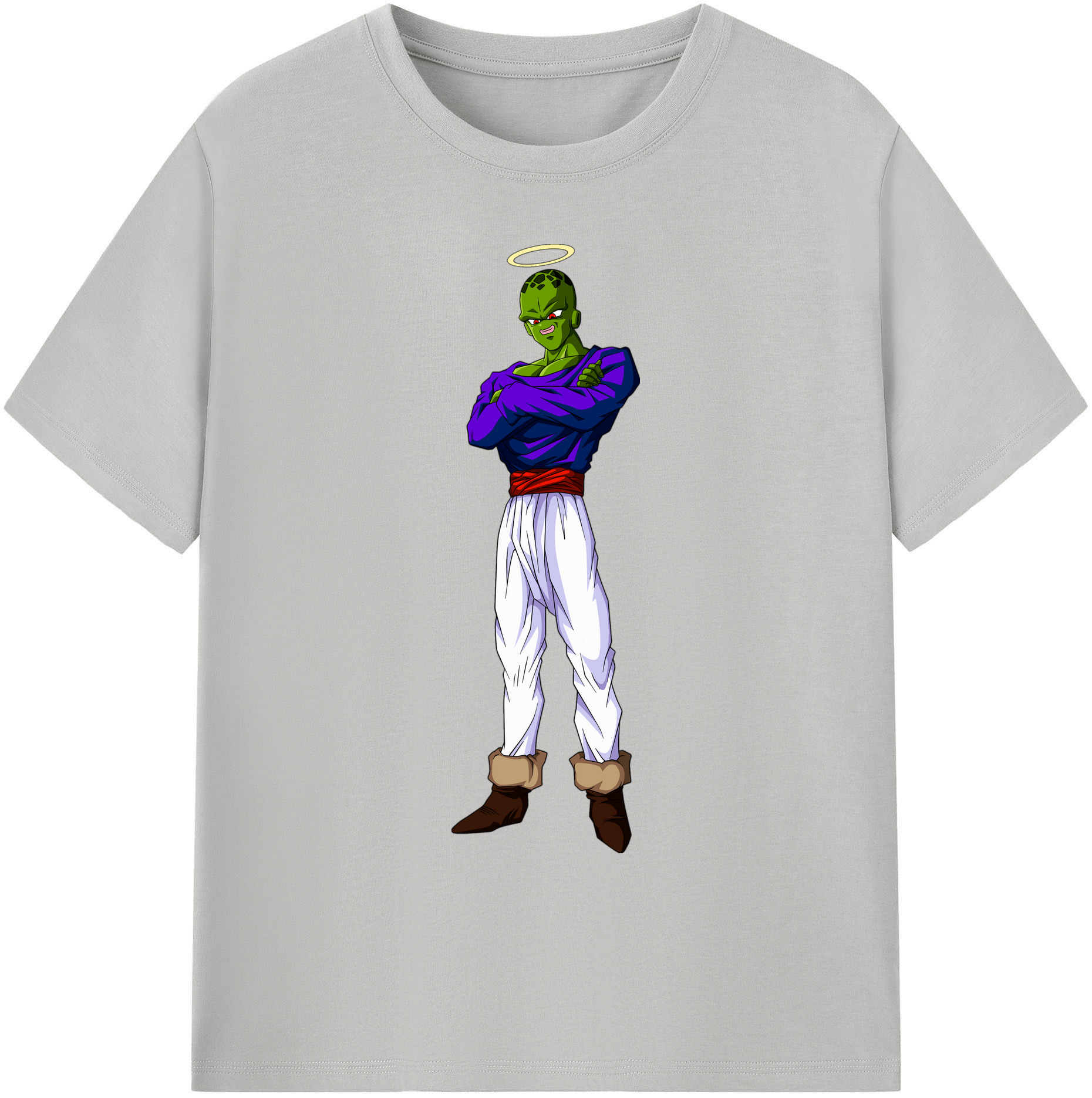 （画像用） ドラゴンボール パイクーハン DRAGON BALL Pikkon 綿100％ メンズ半袖Tシャツ｜肌触りやわらか＆通気性