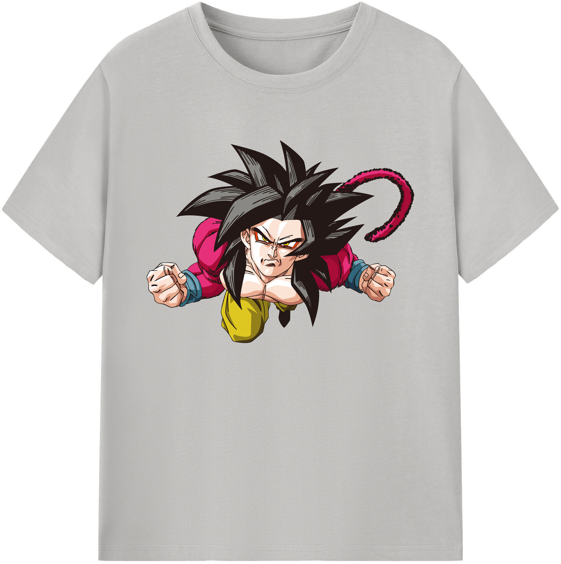 （画像用） ドラゴンボール 孫悟空（そん ごくう）Son Goku カカロット DRAGON BALL Kakarotto 綿100％ メンズ半袖Tシャツ｜肌触りやわらか＆通気性