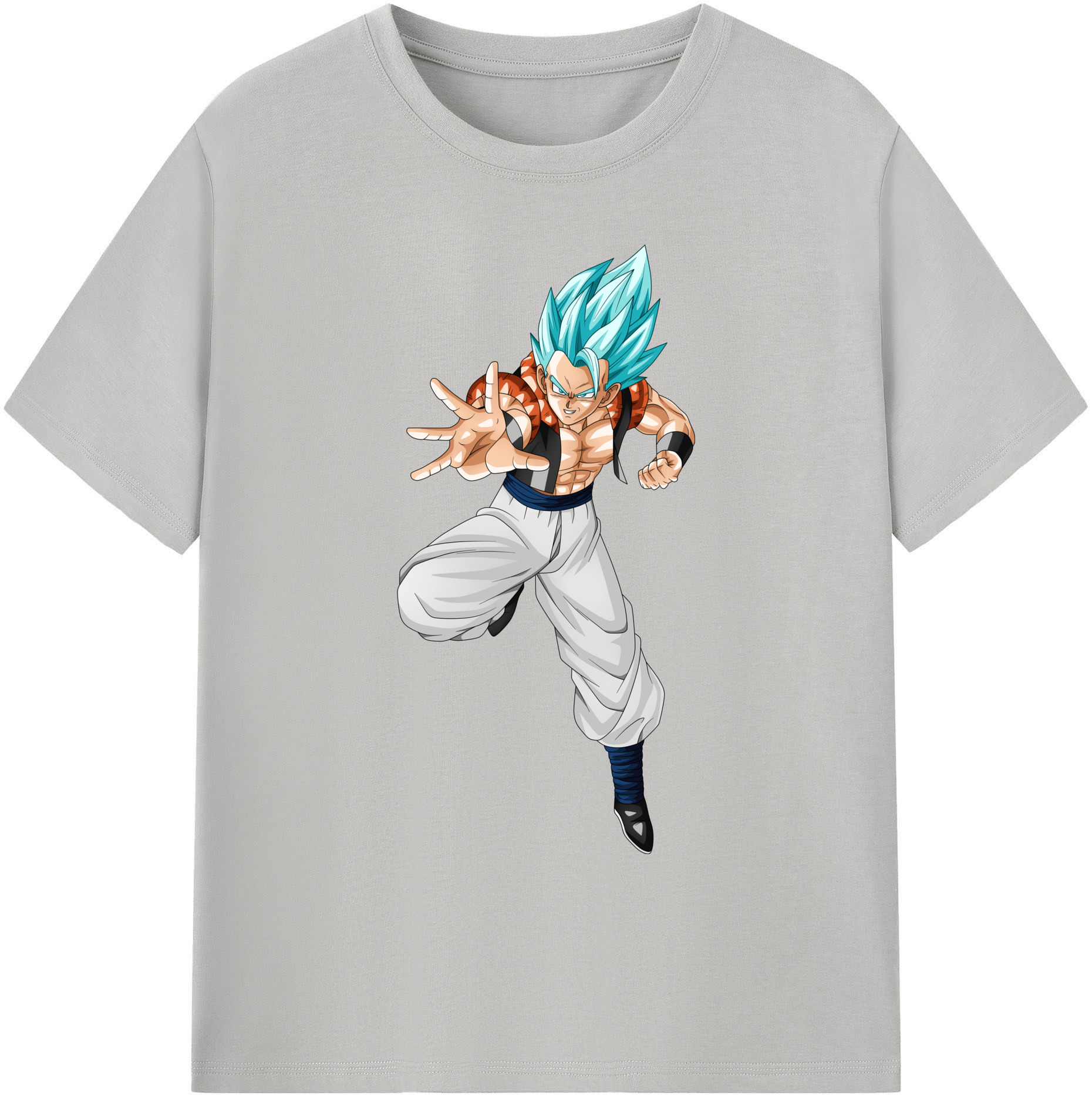 （画像用） ドラゴンボール ベジータ四世（Bejīta Yonsei）DRAGON BALL Vegeta IV 綿100％ メンズ半袖Tシャツ｜肌触りやわらか＆通気性