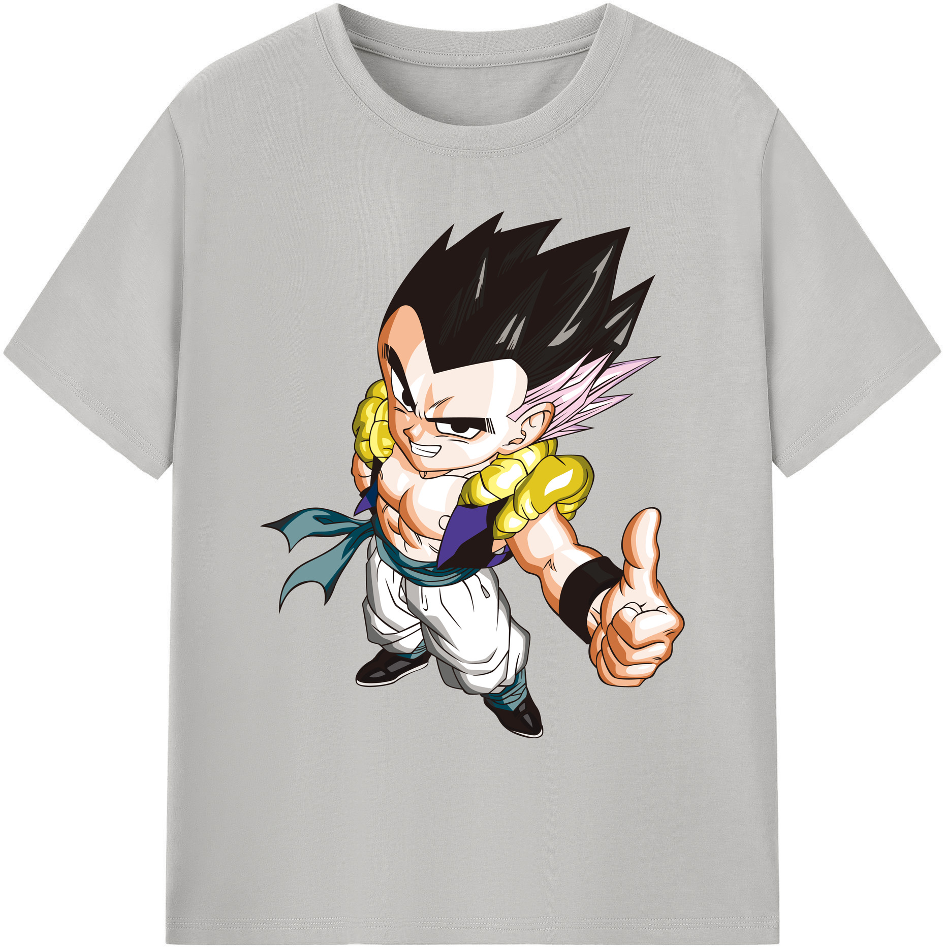 （画像用） ドラゴンボール ベジータ四世（Bejīta Yonsei）DRAGON BALL Vegeta IV 綿100％ メンズ半袖Tシャツ｜肌触りやわらか＆通気性