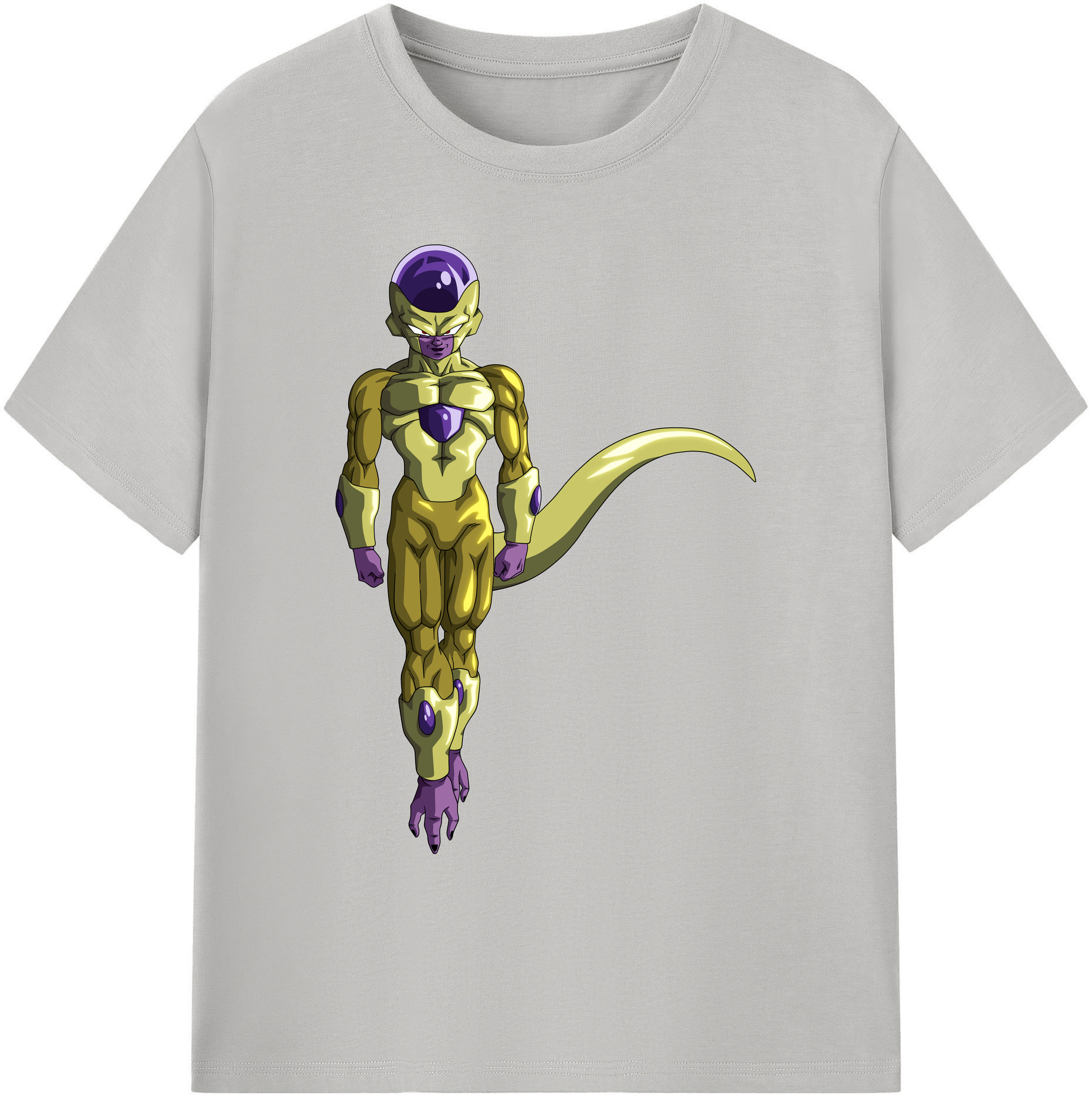 （画像用） ドラゴンボール フリーザ DRAGON BALL Frieza 綿100％ メンズ半袖Tシャツ｜肌触りやわらか＆通気性