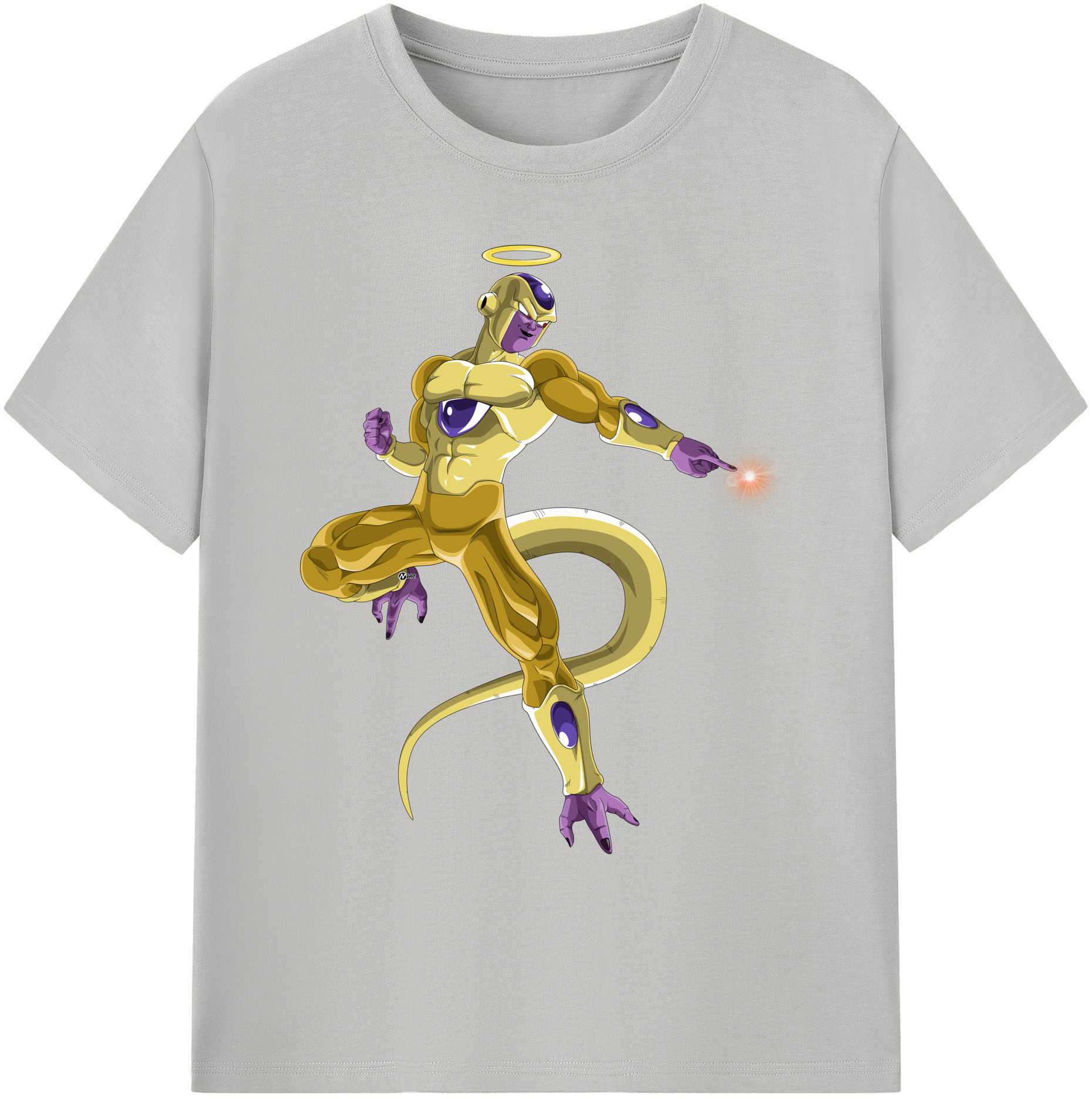 （画像用） ドラゴンボール フリーザ DRAGON BALL Frieza 綿100％ メンズ半袖Tシャツ｜肌触りやわらか＆通気性