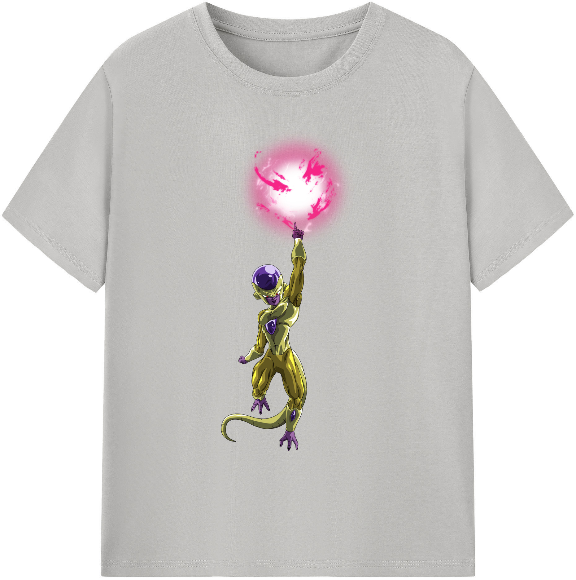 （画像用） ドラゴンボール フリーザ DRAGON BALL Frieza 綿100％ メンズ半袖Tシャツ｜肌触りやわらか＆通気性