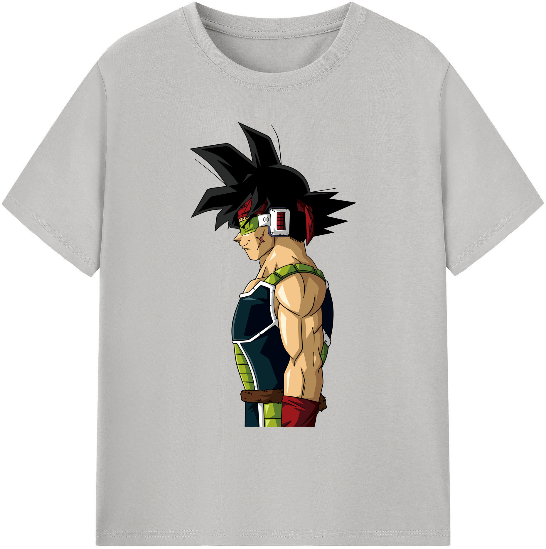 （画像用） ドラゴンボール バーダック DRAGON BALL Burdock 綿100％ メンズ半袖Tシャツ｜肌触りやわらか＆通気性