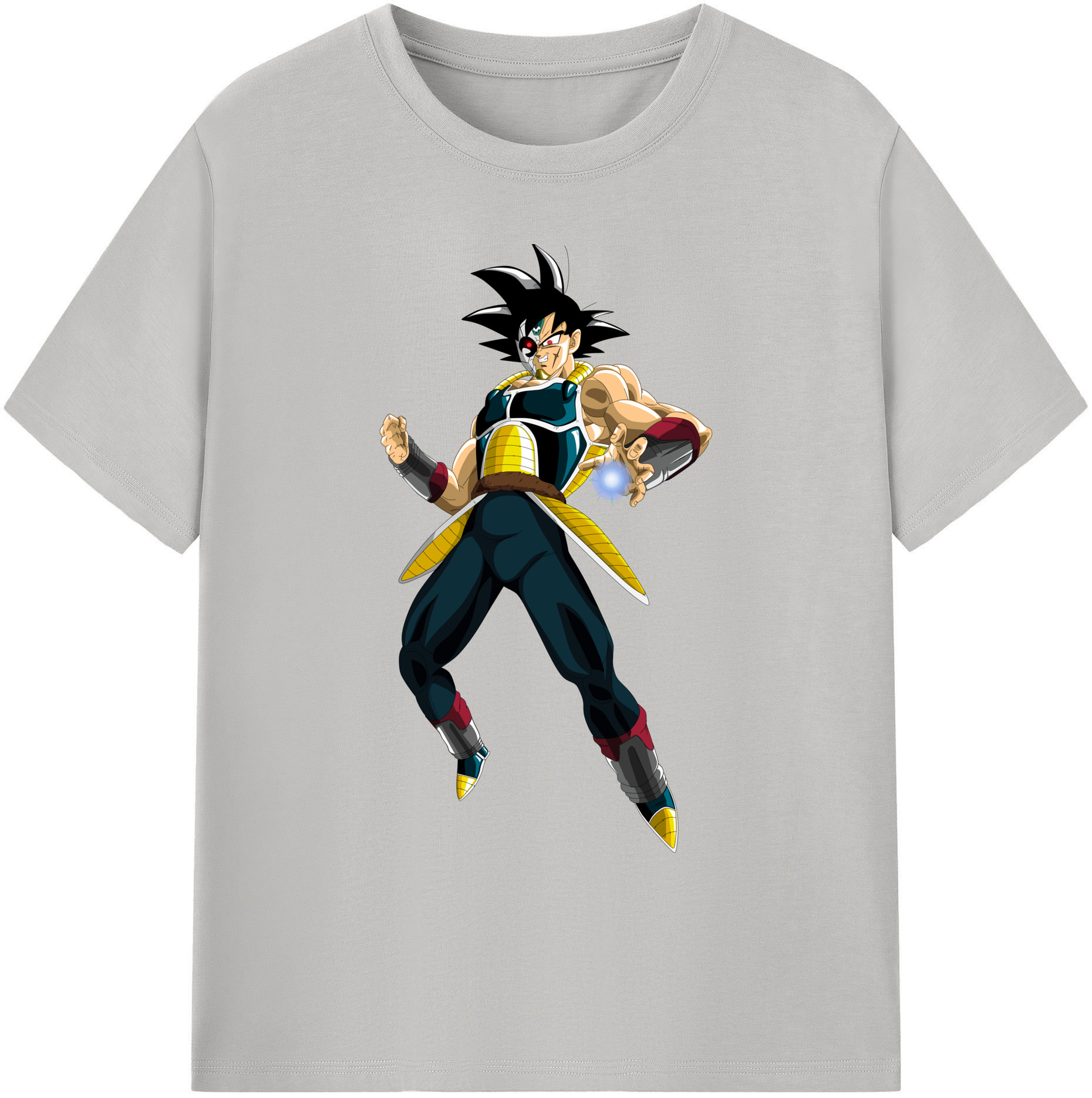 （画像用） ドラゴンボール バーダック DRAGON BALL Burdock 綿100％ メンズ半袖Tシャツ｜肌触りやわらか＆通気性