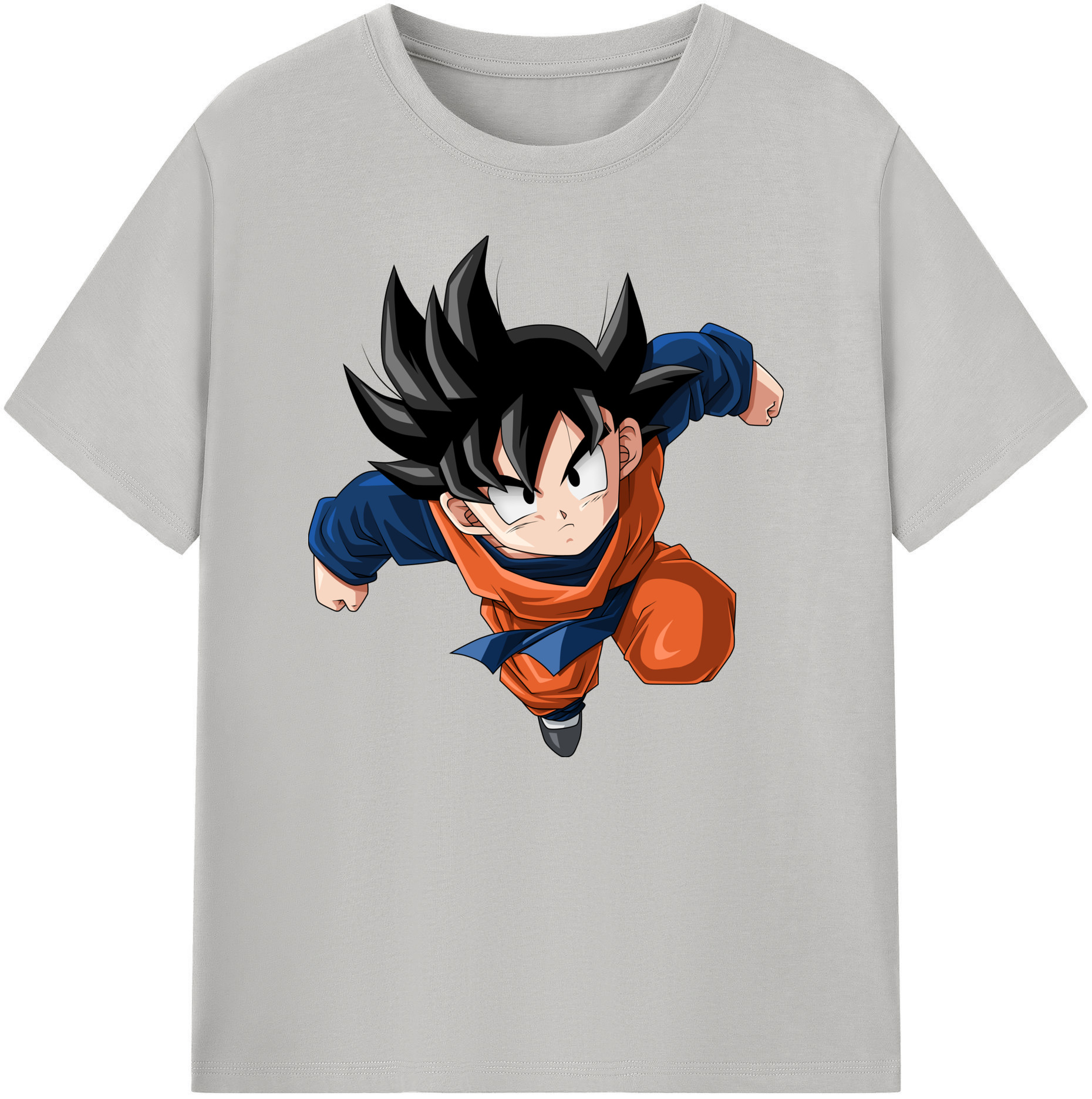 （画像用） ドラゴンボール 孫悟空（そん ごくう）Son Goku カカロット DRAGON BALL Kakarotto 綿100％ メンズ半袖Tシャツ｜肌触りやわらか＆通気性