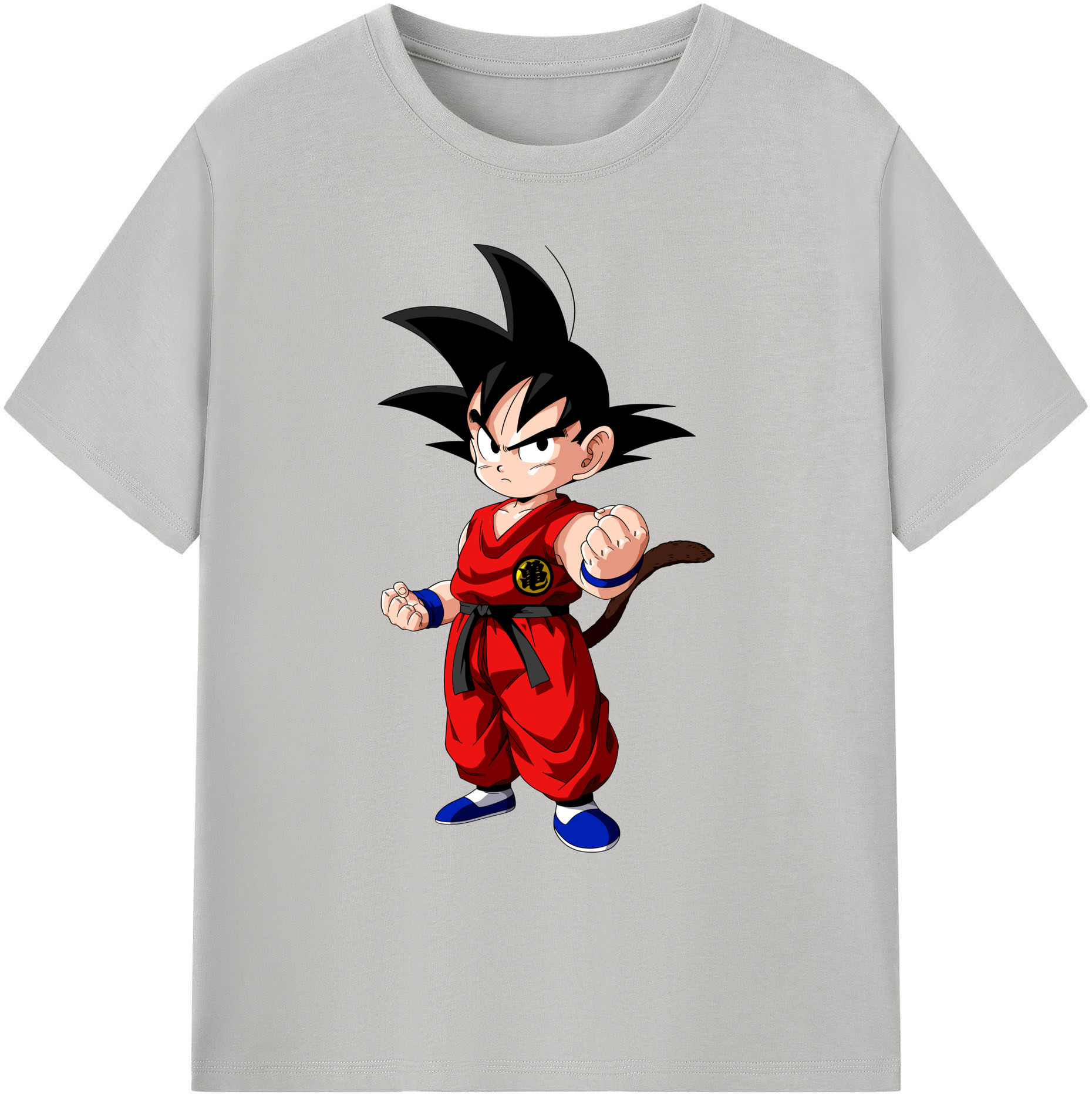 （画像用） ドラゴンボール 孫悟空（そん ごくう）Son Goku カカロット DRAGON BALL Kakarotto 綿100％ メンズ半袖Tシャツ｜肌触りやわらか＆通気性