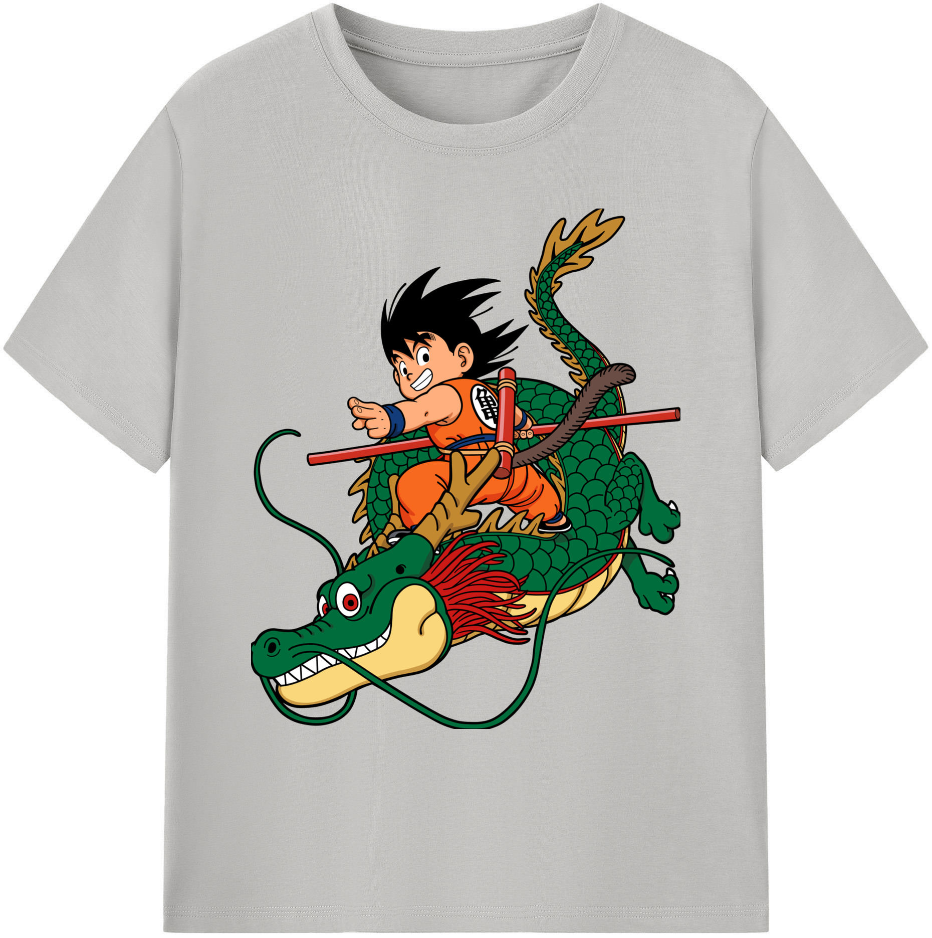 （画像用） ドラゴンボール 孫悟空（そん ごくう）Son Goku カカロット DRAGON BALL Kakarotto 綿100％ メンズ半袖Tシャツ｜肌触りやわらか＆通気性