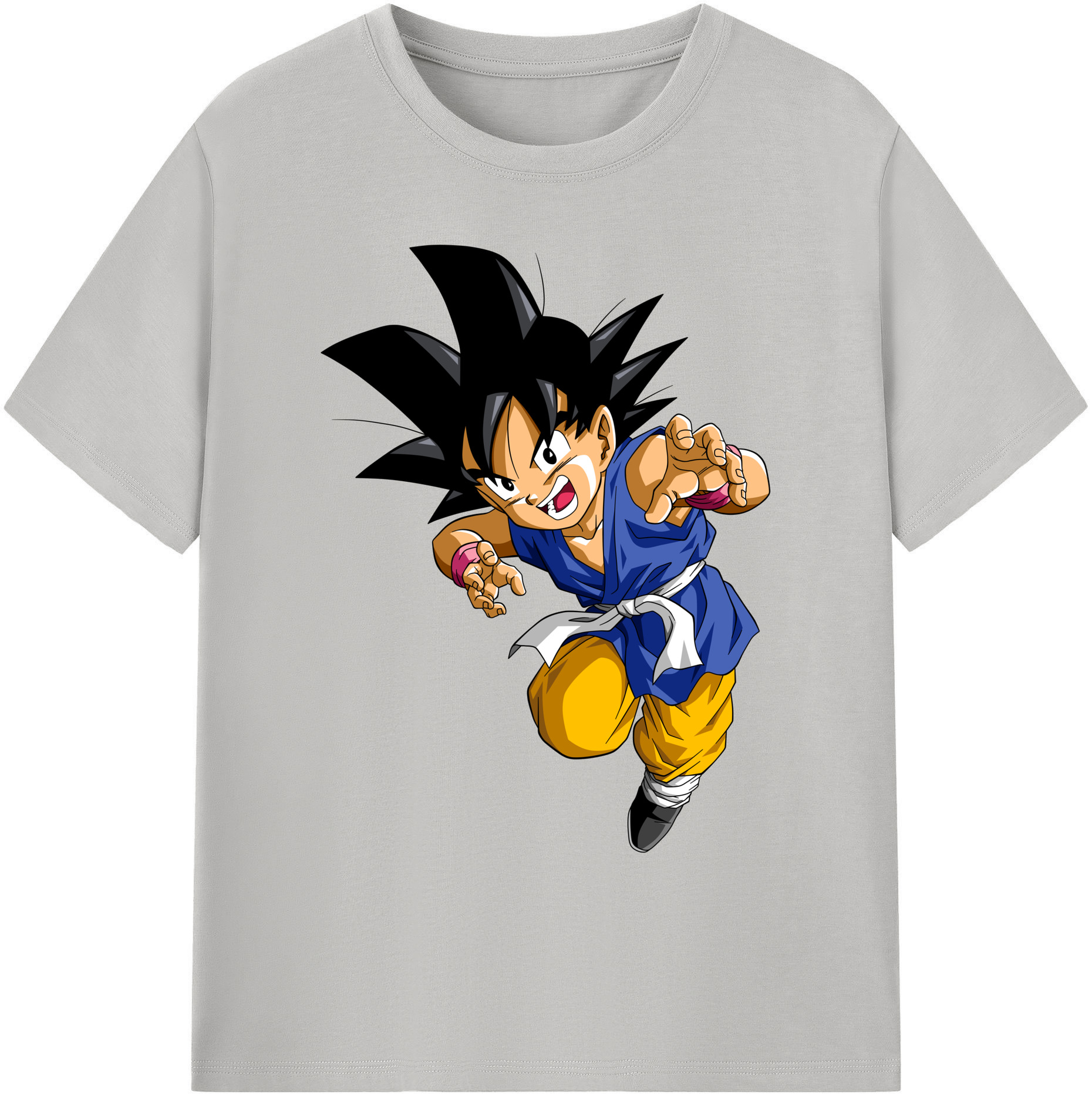 （画像用） ドラゴンボール 孫悟空（そん ごくう）Son Goku カカロット DRAGON BALL Kakarotto 綿100％ メンズ半袖Tシャツ｜肌触りやわらか＆通気性