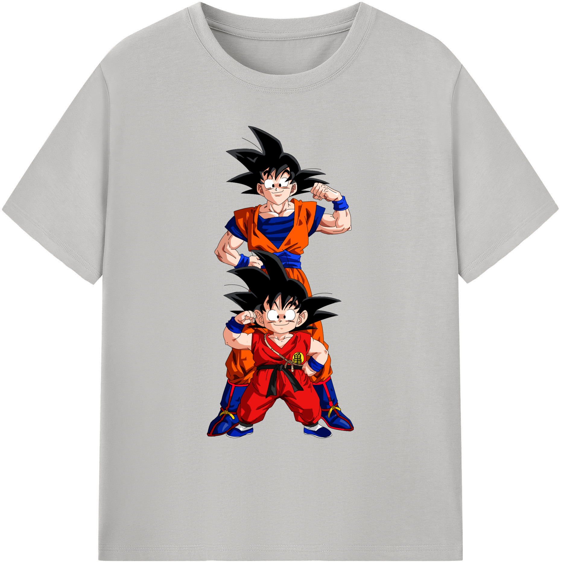 （画像用） ドラゴンボール 孫悟空（そん ごくう）Son Goku カカロット DRAGON BALL Kakarotto 綿100％ メンズ半袖Tシャツ｜肌触りやわらか＆通気性