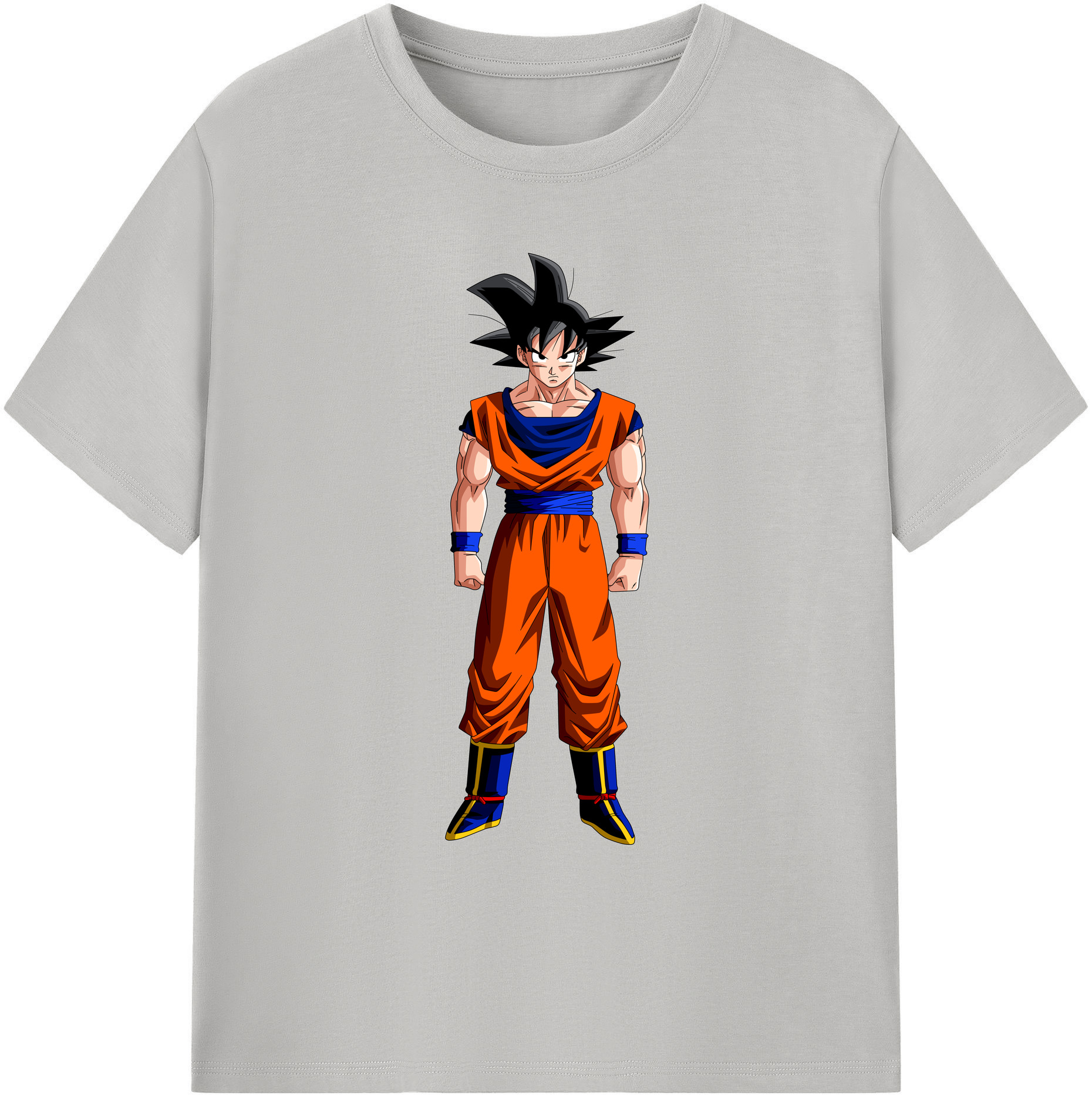 （画像用） ドラゴンボール 孫悟空（そん ごくう）Son Goku カカロット DRAGON BALL Kakarotto 綿100％ メンズ半袖Tシャツ｜肌触りやわらか＆通気性