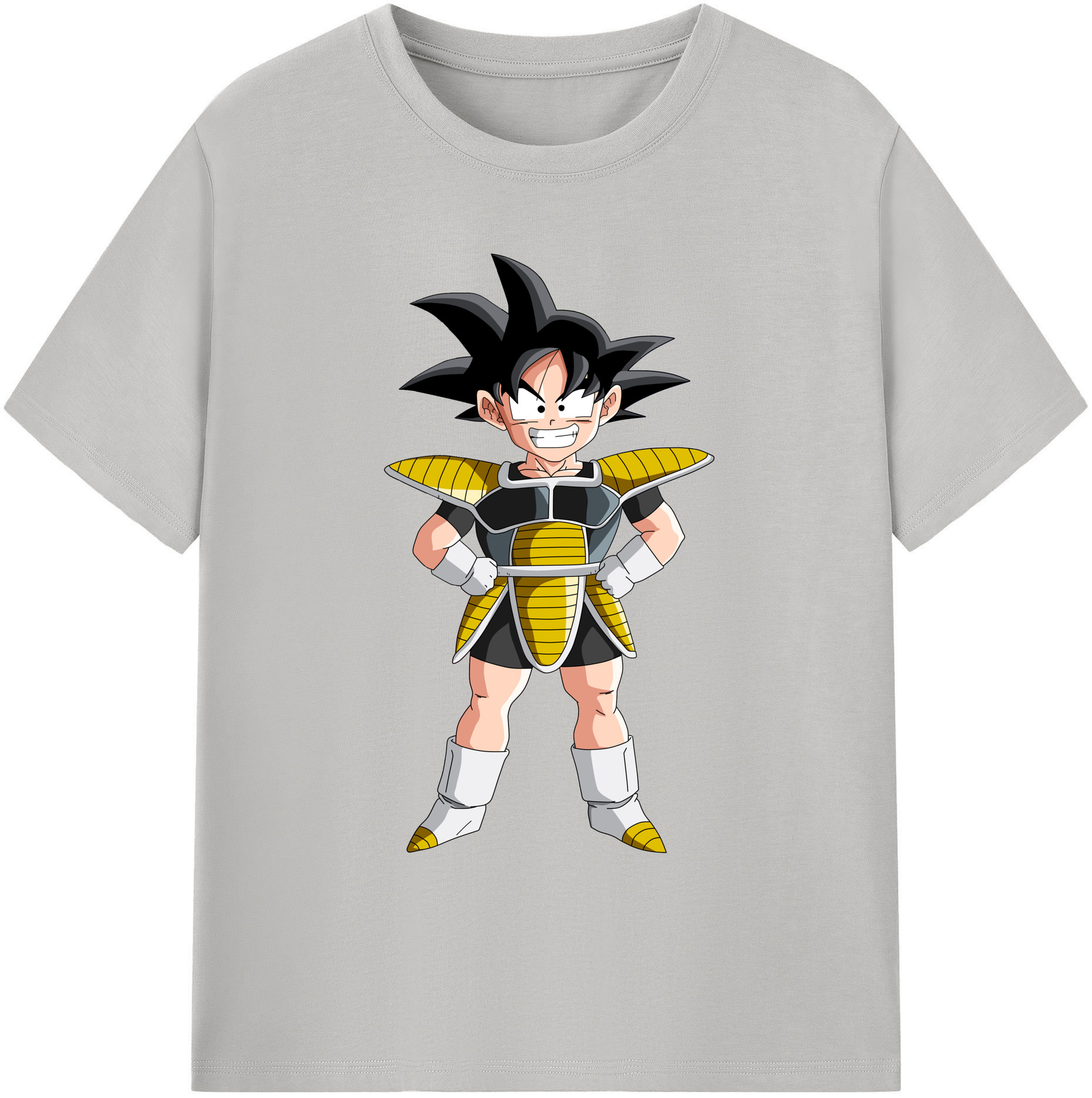 （画像用） ドラゴンボール 孫悟空（そん ごくう）Son Goku カカロット DRAGON BALL Kakarotto 綿100％ メンズ半袖Tシャツ｜肌触りやわらか＆通気性