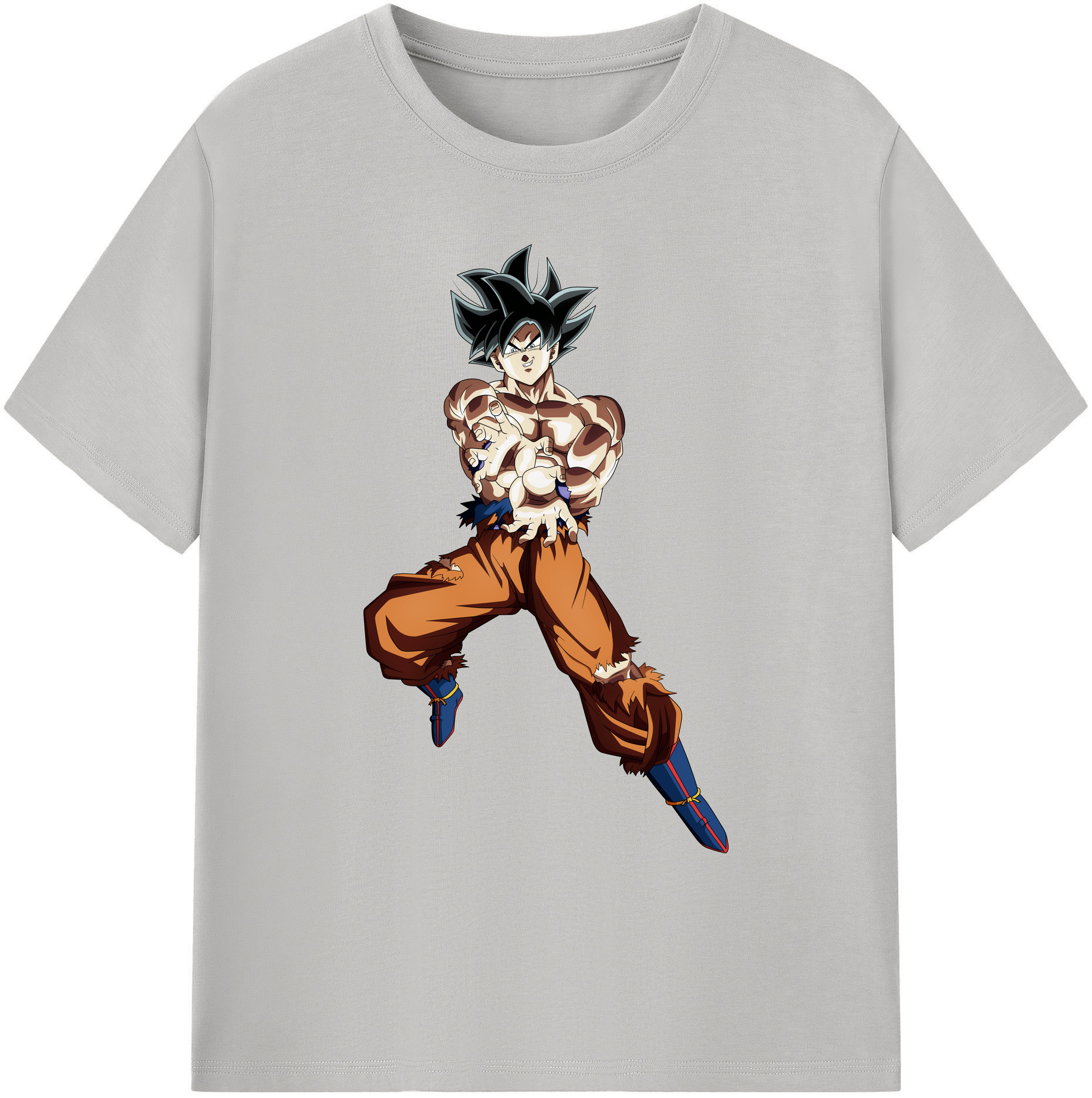 （画像用） ドラゴンボール 孫悟空（そん ごくう）Son Goku カカロット DRAGON BALL Kakarotto 綿100％ メンズ半袖Tシャツ｜肌触りやわらか＆通気性