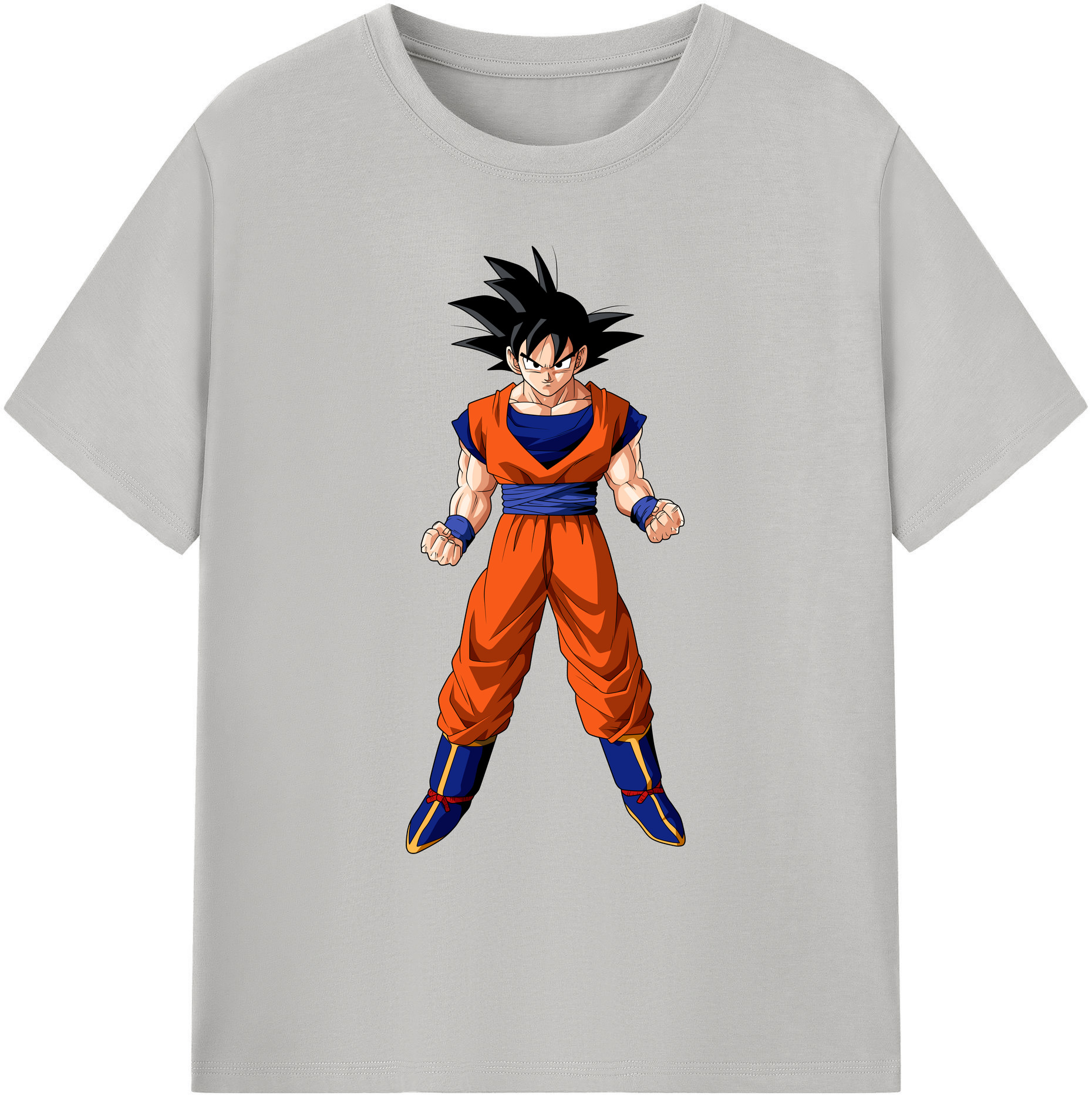 （画像用） ドラゴンボール 孫悟空（そん ごくう）Son Goku カカロット DRAGON BALL Kakarotto 綿100％ メンズ半袖Tシャツ｜肌触りやわらか＆通気性