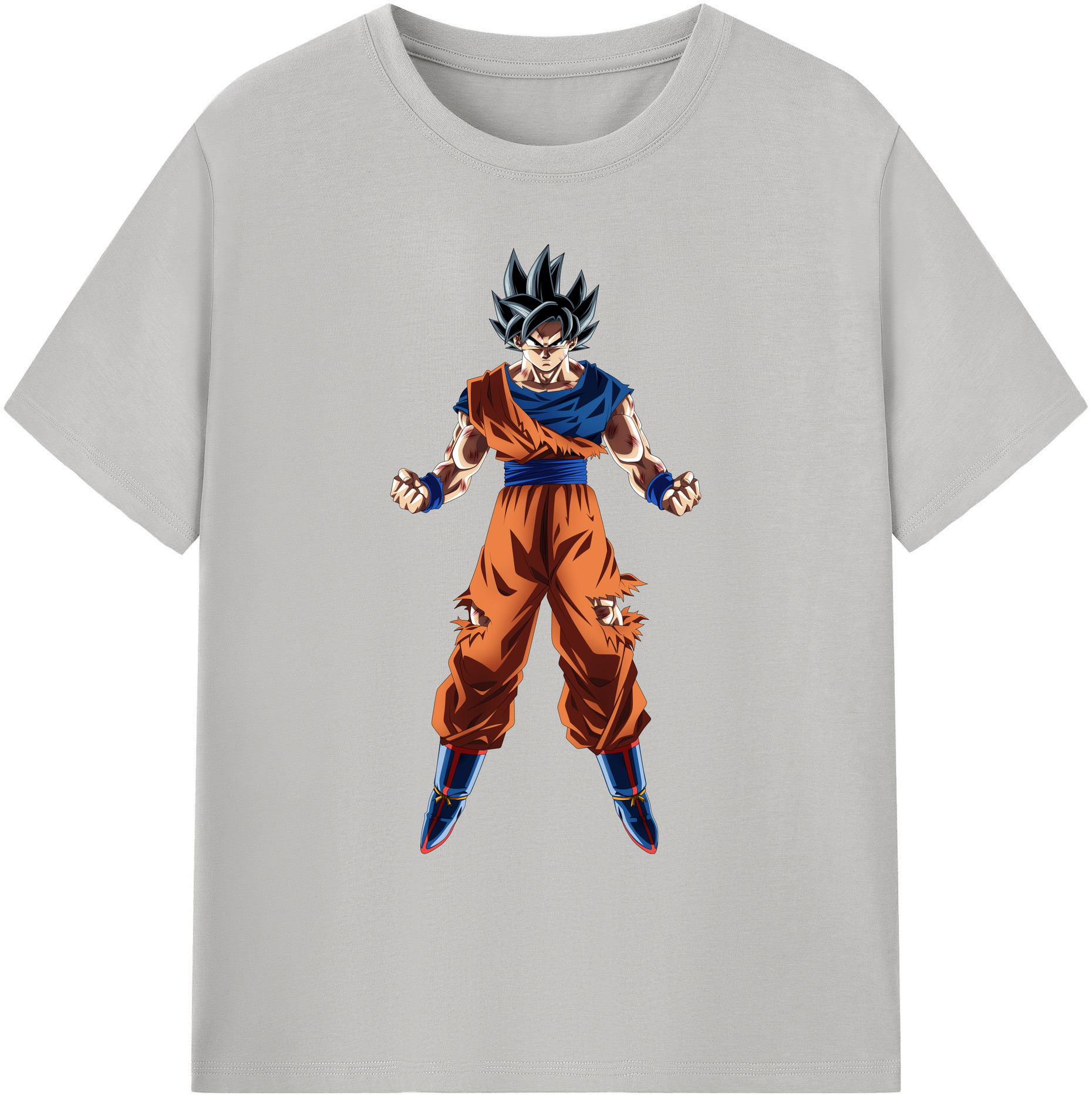 （画像用） ドラゴンボール 孫悟空（そん ごくう）Son Goku カカロット DRAGON BALL Kakarotto 綿100％ メンズ半袖Tシャツ｜肌触りやわらか＆通気性