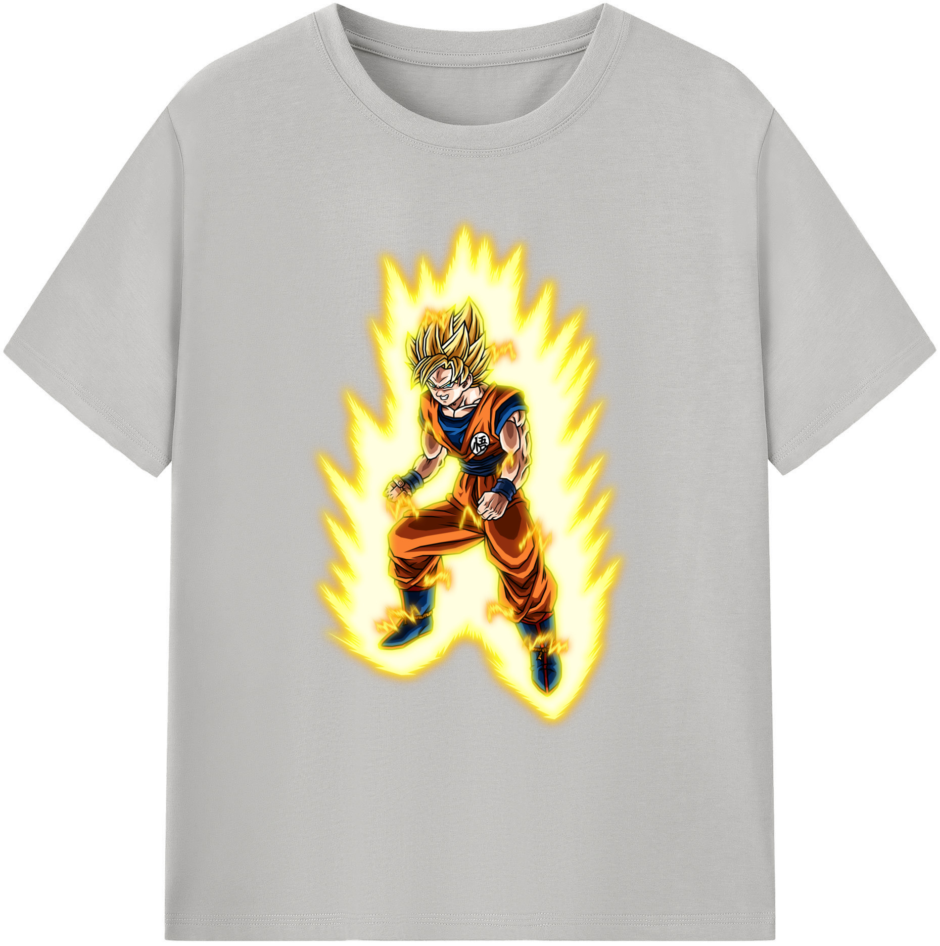 （画像用） ドラゴンボール 孫悟空（そん ごくう）Son Goku カカロット DRAGON BALL Kakarotto 綿100％ メンズ半袖Tシャツ｜肌触りやわらか＆通気性
