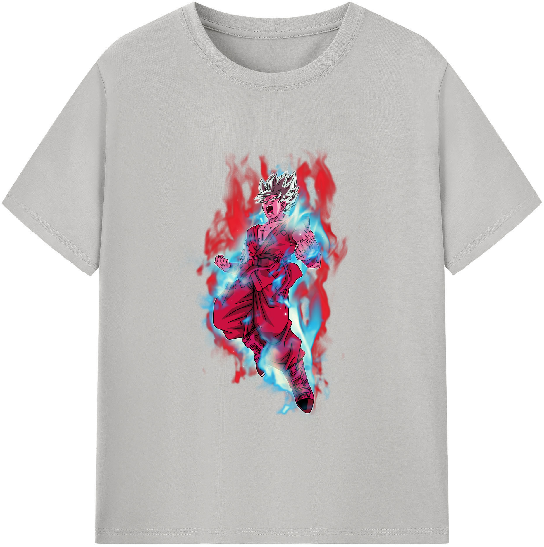 （画像用） ドラゴンボール 孫悟空（そん ごくう）Son Goku カカロット DRAGON BALL Kakarotto 綿100％ メンズ半袖Tシャツ｜肌触りやわらか＆通気性