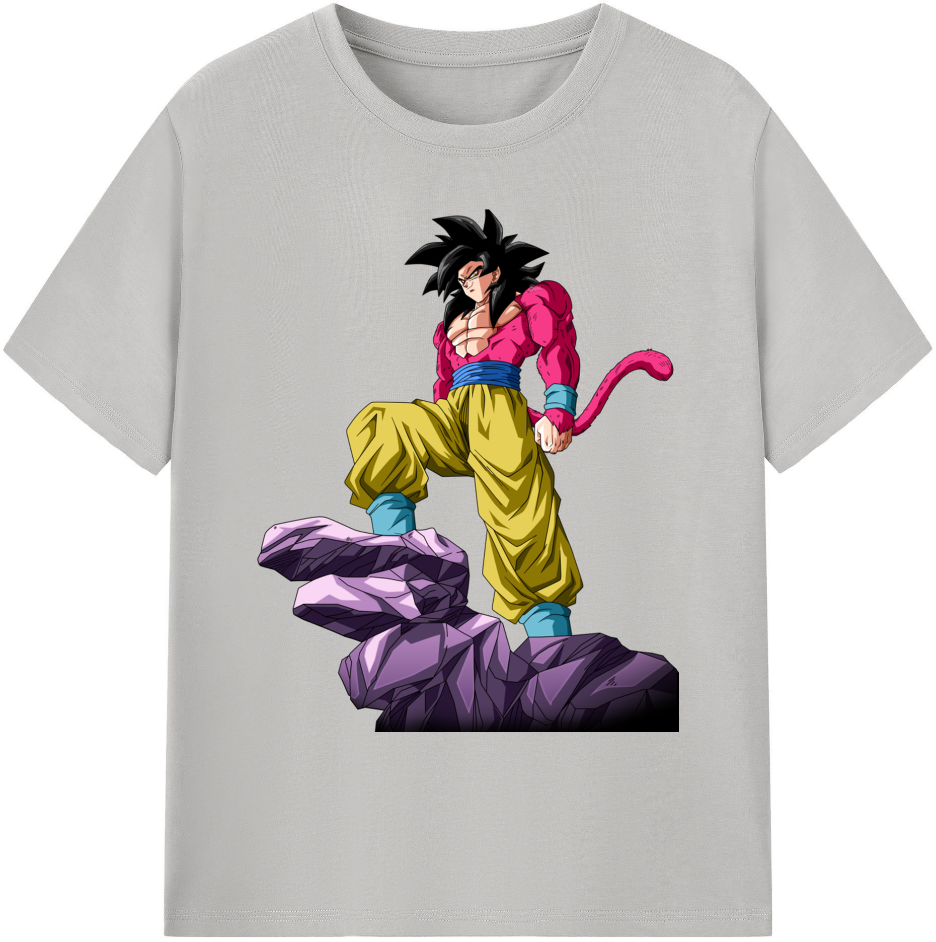 （画像用） ドラゴンボール 孫悟空（そん ごくう）Son Goku カカロット DRAGON BALL Kakarotto 綿100％ メンズ半袖Tシャツ｜肌触りやわらか＆通気性