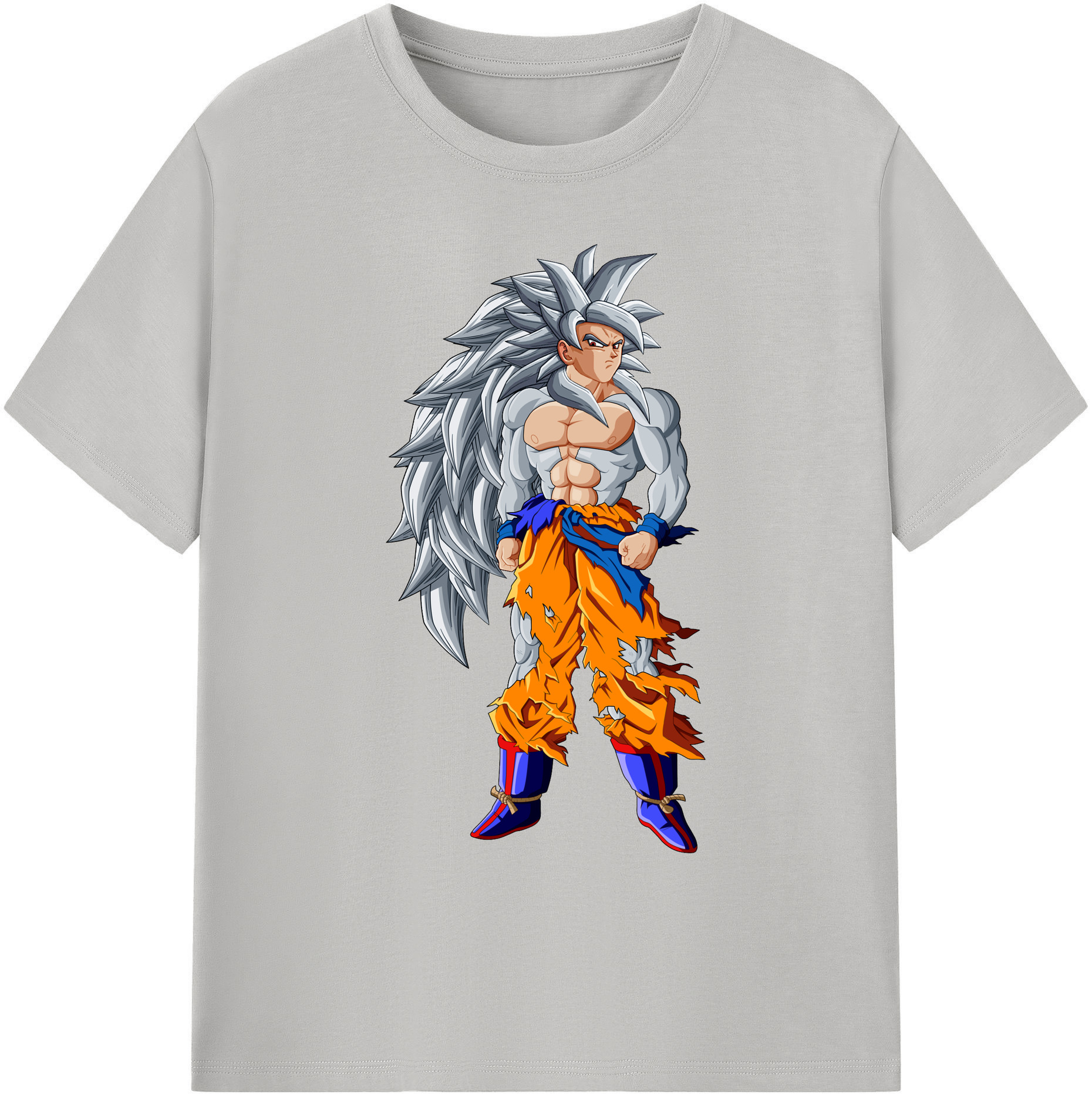 （画像用） ドラゴンボール 孫悟空（そん ごくう）Son Goku カカロット DRAGON BALL Kakarotto 綿100％ メンズ半袖Tシャツ｜肌触りやわらか＆通気性