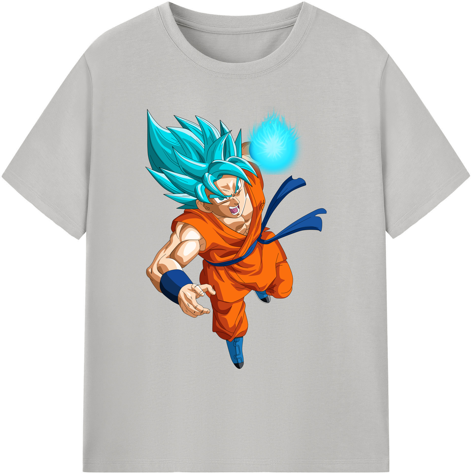 （画像用） ドラゴンボール 孫悟空（そん ごくう）Son Goku カカロット DRAGON BALL Kakarotto 綿100％ メンズ半袖Tシャツ｜肌触りやわらか＆通気性