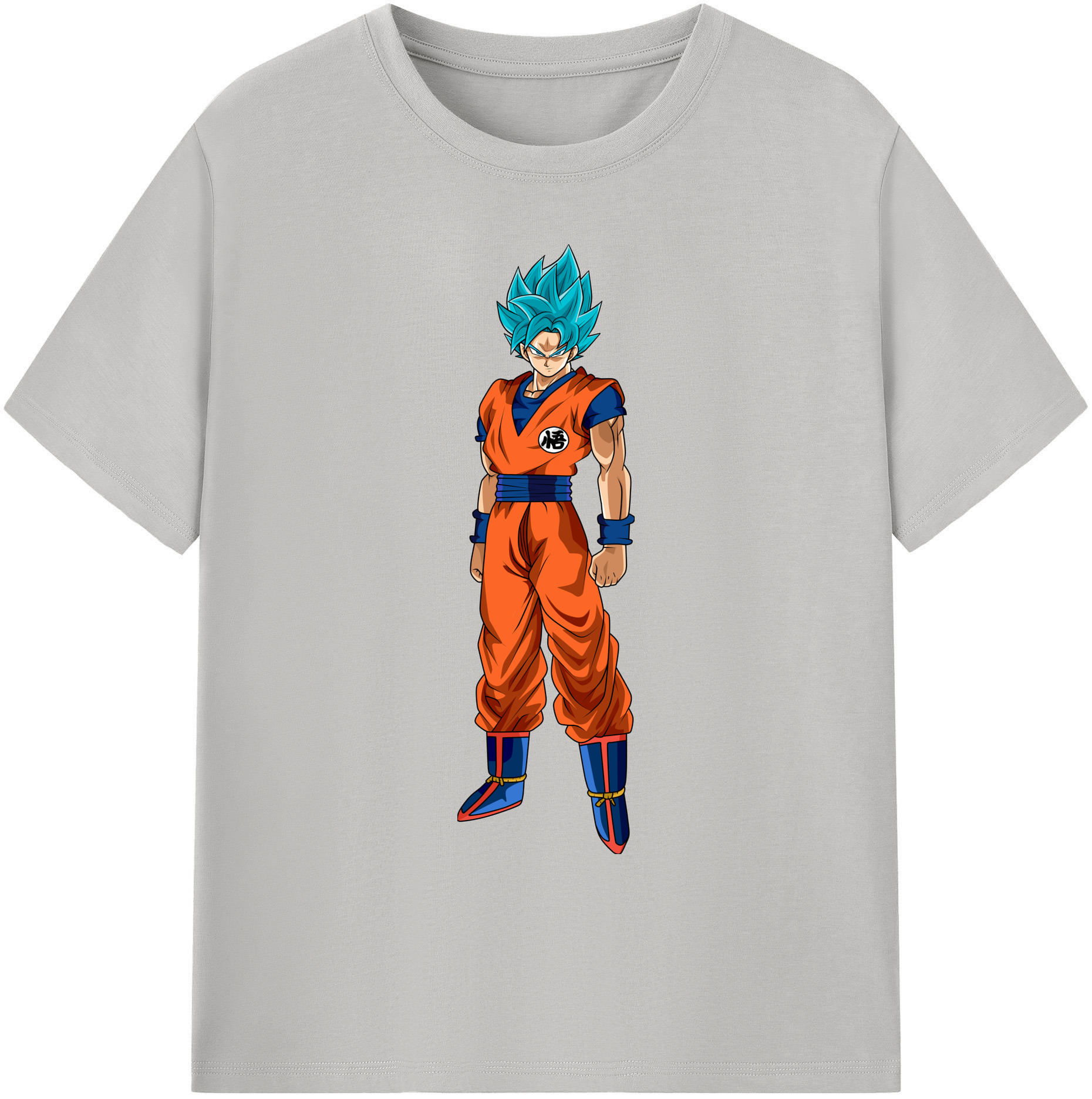 （画像用） ドラゴンボール 孫悟空（そん ごくう）Son Goku カカロット DRAGON BALL Kakarotto 綿100％ メンズ半袖Tシャツ｜肌触りやわらか＆通気性