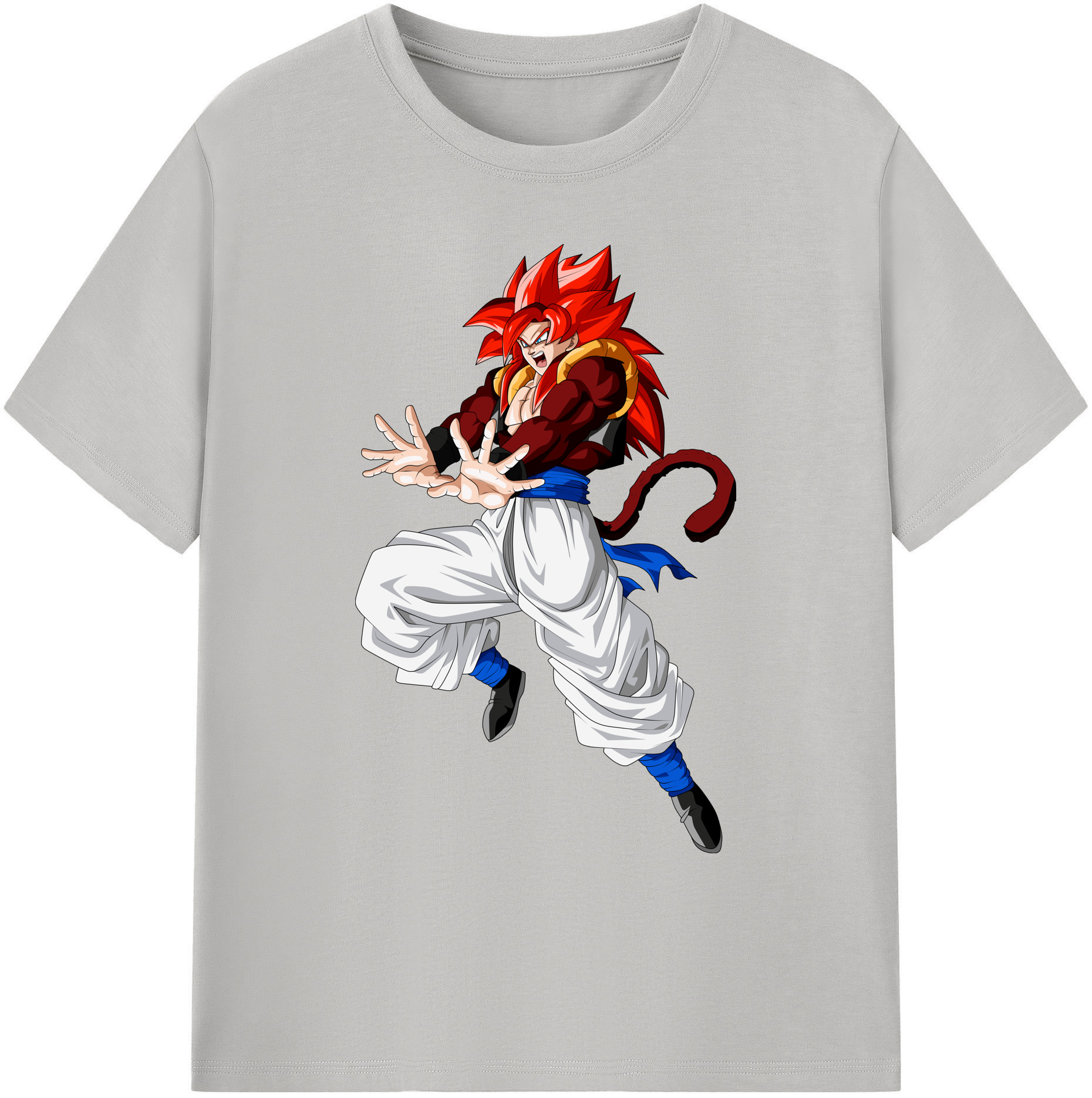 （画像用） ドラゴンボール 孫悟空（そん ごくう）Son Goku カカロット DRAGON BALL Kakarotto 綿100％ メンズ半袖Tシャツ｜肌触りやわらか＆通気性