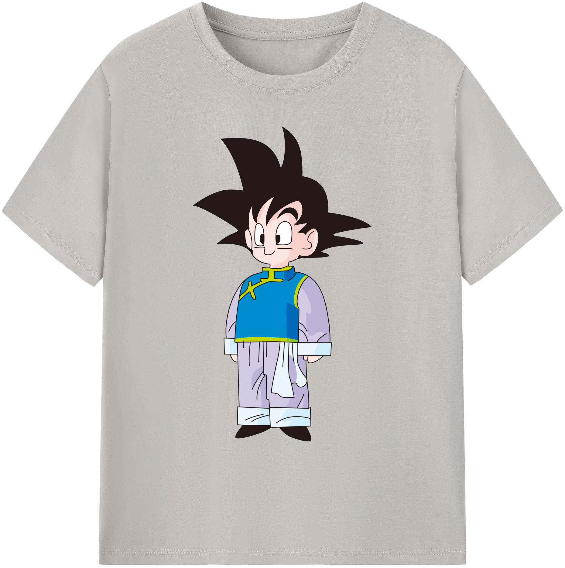 （画像用） ドラゴンボール 孫悟空（そん ごくう）Son Goku カカロット DRAGON BALL Kakarotto 綿100％ メンズ半袖Tシャツ｜肌触りやわらか＆通気性