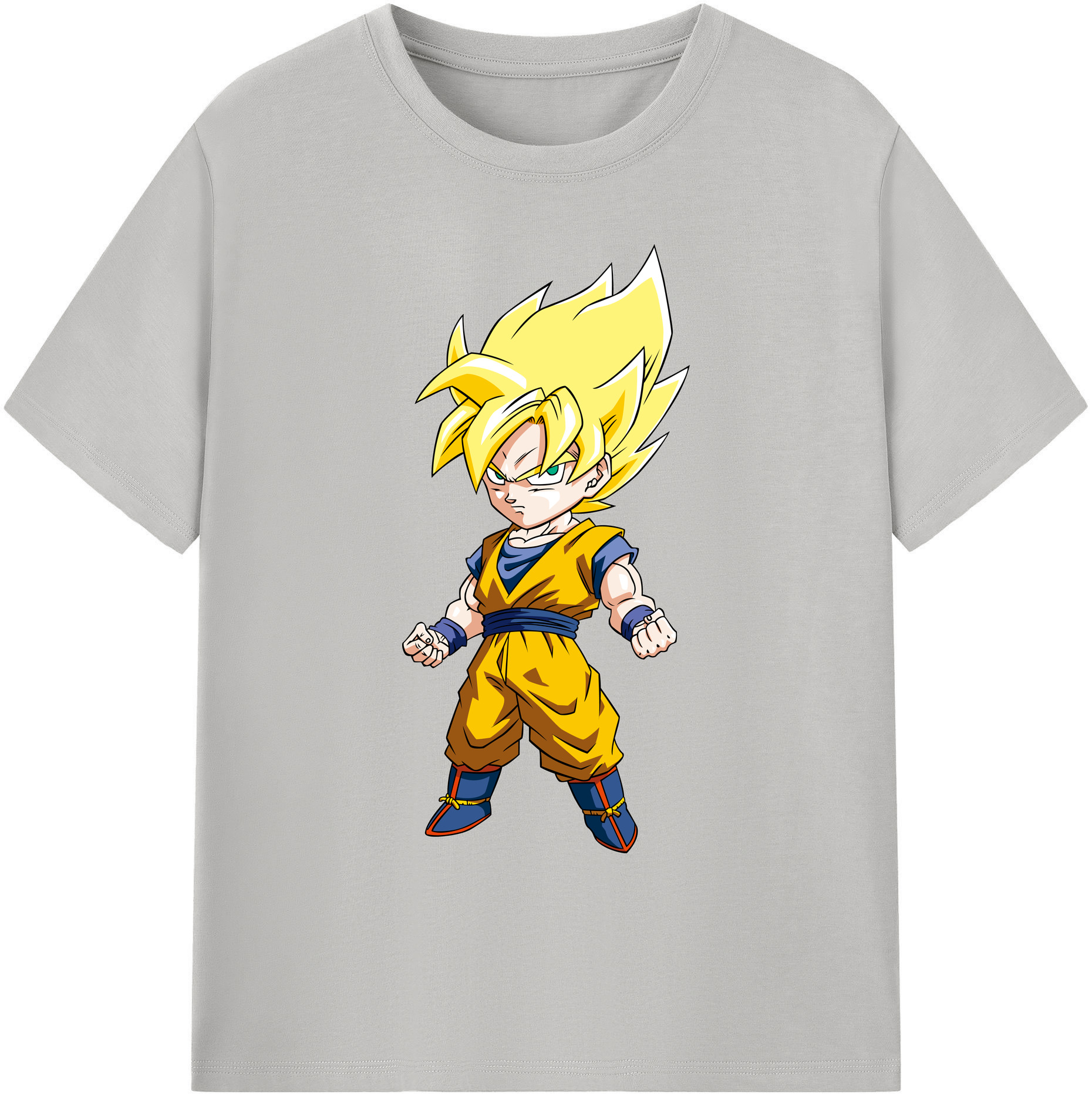 （画像用） ドラゴンボール 孫悟空（そん ごくう）Son Goku カカロット DRAGON BALL Kakarotto 綿100％ メンズ半袖Tシャツ｜肌触りやわらか＆通気性