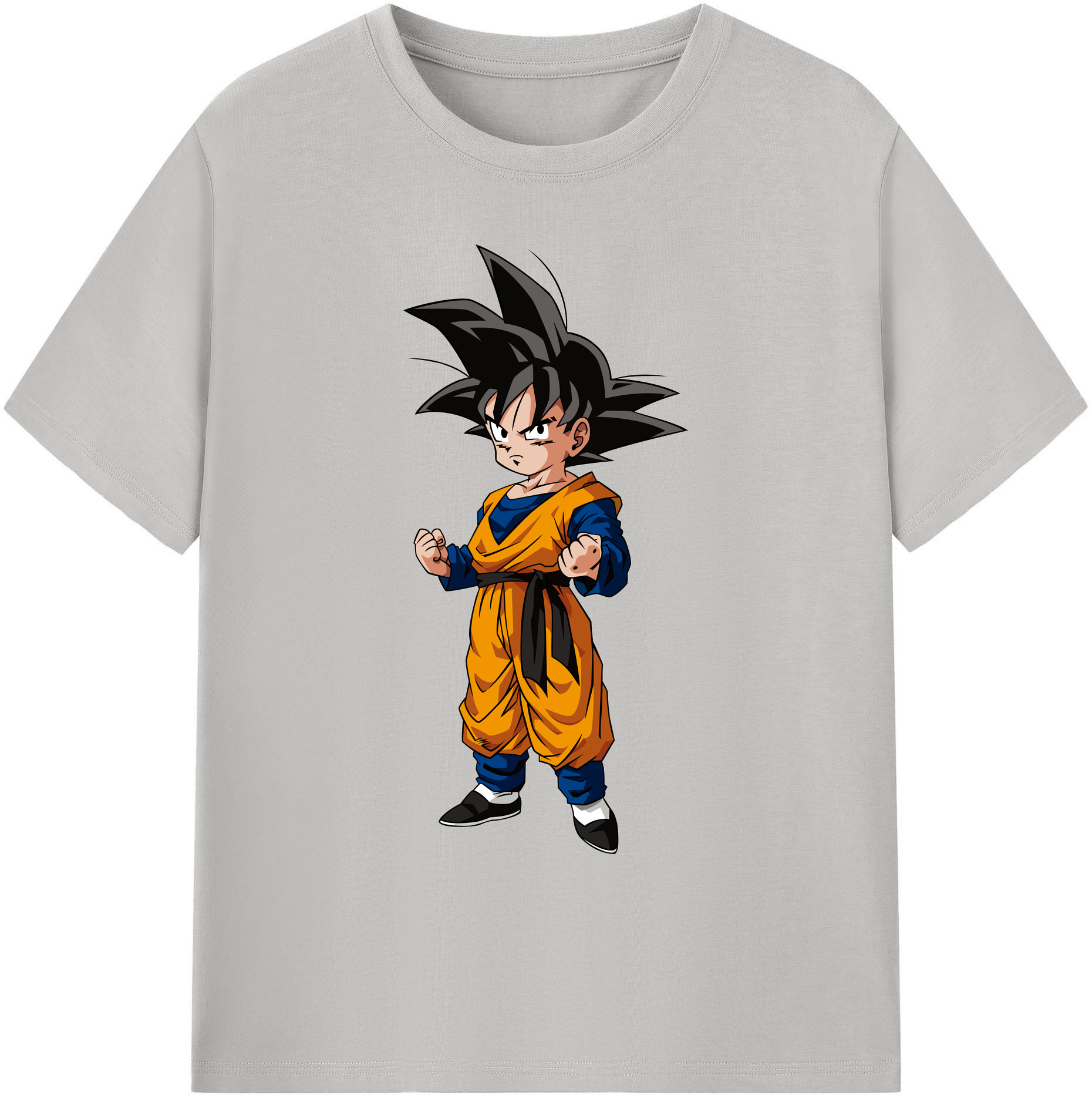 （画像用） ドラゴンボール 孫悟空（そん ごくう）Son Goku カカロット DRAGON BALL Kakarotto 綿100％ メンズ半袖Tシャツ｜肌触りやわらか＆通気性