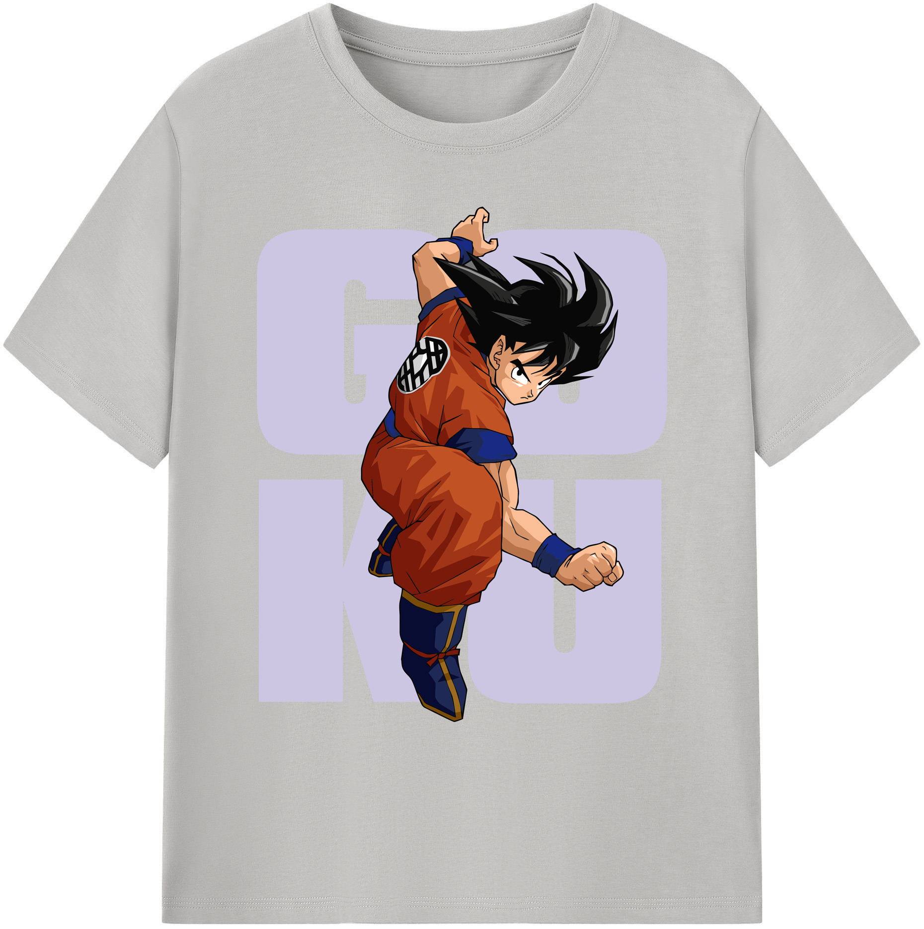 （画像用） ドラゴンボール 孫悟空（そん ごくう）Son Goku カカロット DRAGON BALL Kakarotto 綿100％ メンズ半袖Tシャツ｜肌触りやわらか＆通気性