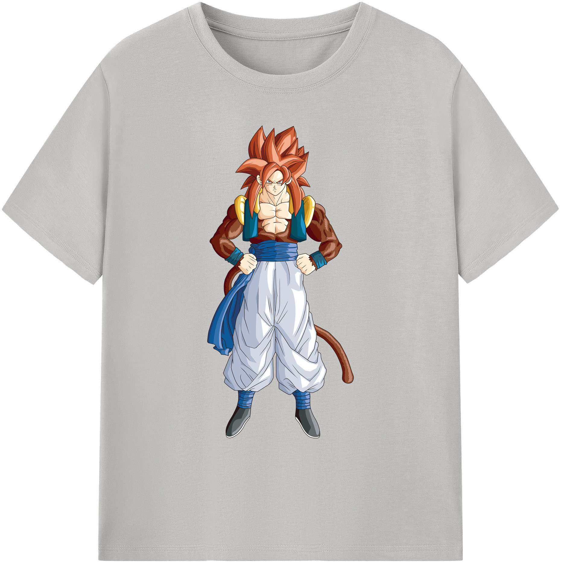 （画像用） ドラゴンボール 孫悟空（そん ごくう）Son Goku カカロット DRAGON BALL Kakarotto 綿100％ メンズ半袖Tシャツ｜肌触りやわらか＆通気性