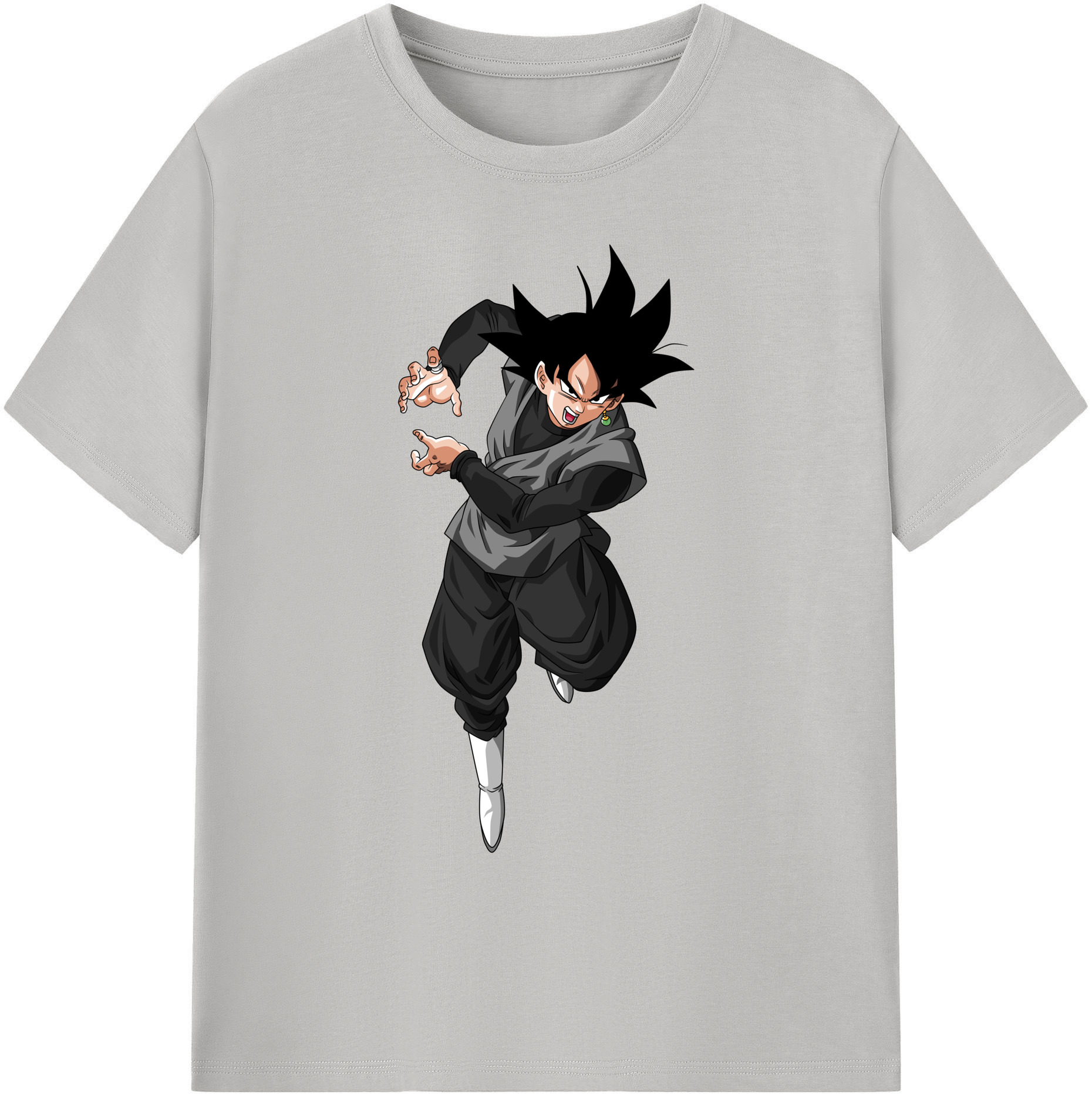 （画像用） ドラゴンボール ベジータ四世（Bejīta Yonsei）DRAGON BALL Vegeta IV 綿100％ メンズ半袖Tシャツ｜肌触りやわらか＆通気性