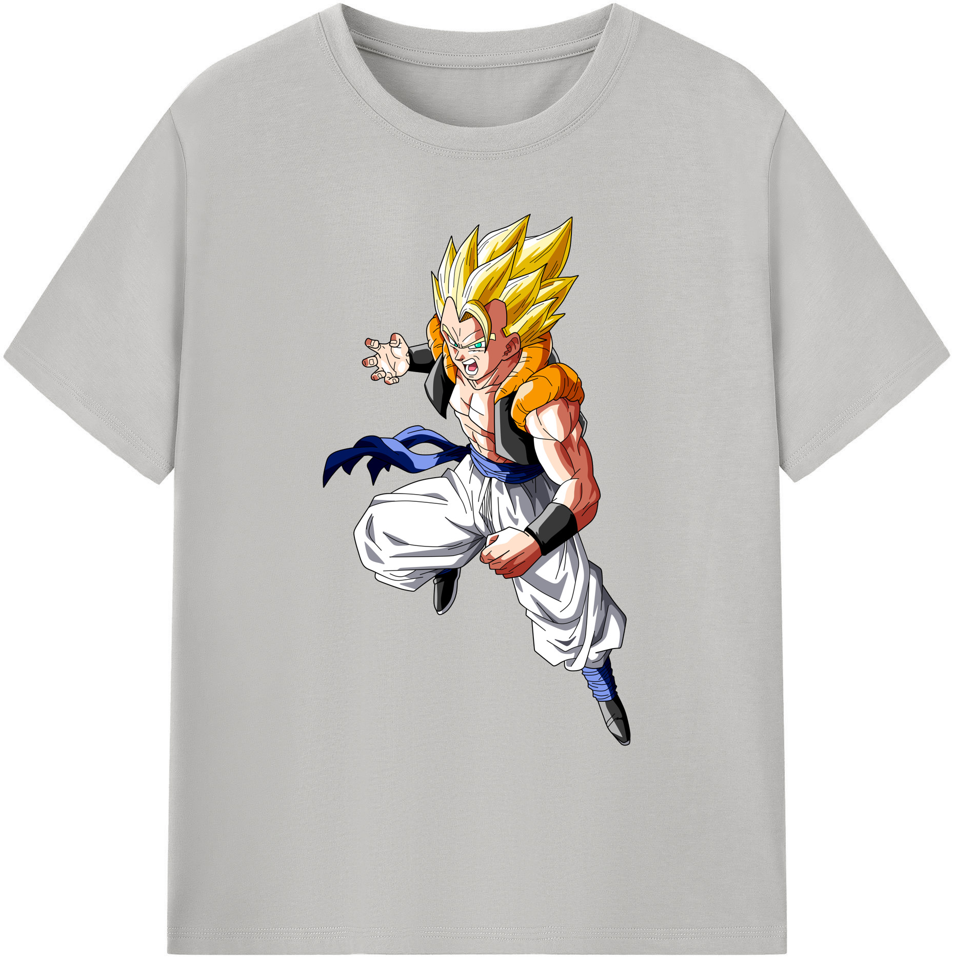 （画像用） ドラゴンボール ベジータ四世（Bejīta Yonsei）DRAGON BALL Vegeta IV 綿100％ メンズ半袖Tシャツ｜肌触りやわらか＆通気性