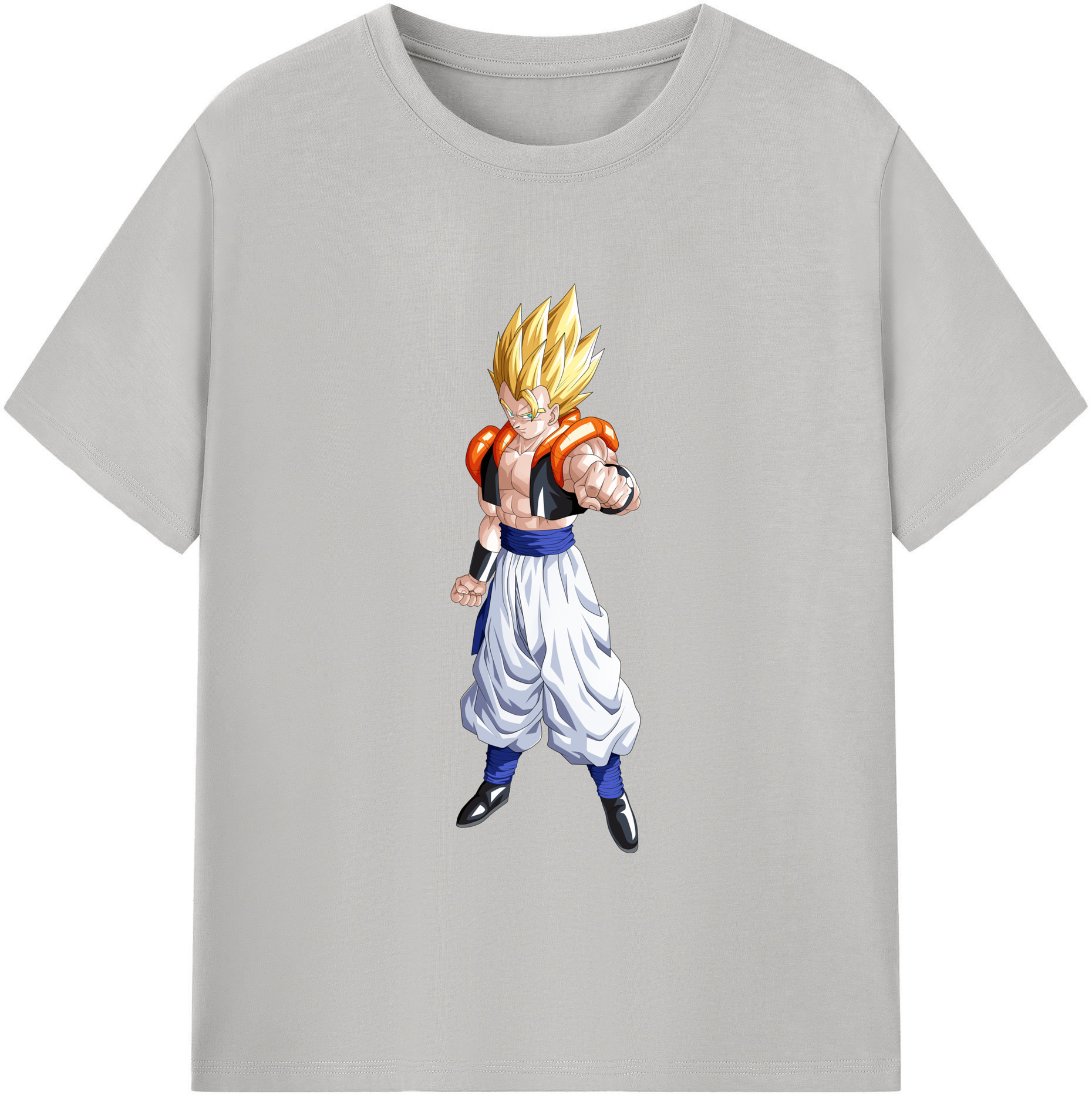 （画像用） ドラゴンボール ベジータ四世（Bejīta Yonsei）DRAGON BALL Vegeta IV 綿100％ メンズ半袖Tシャツ｜肌触りやわらか＆通気性
