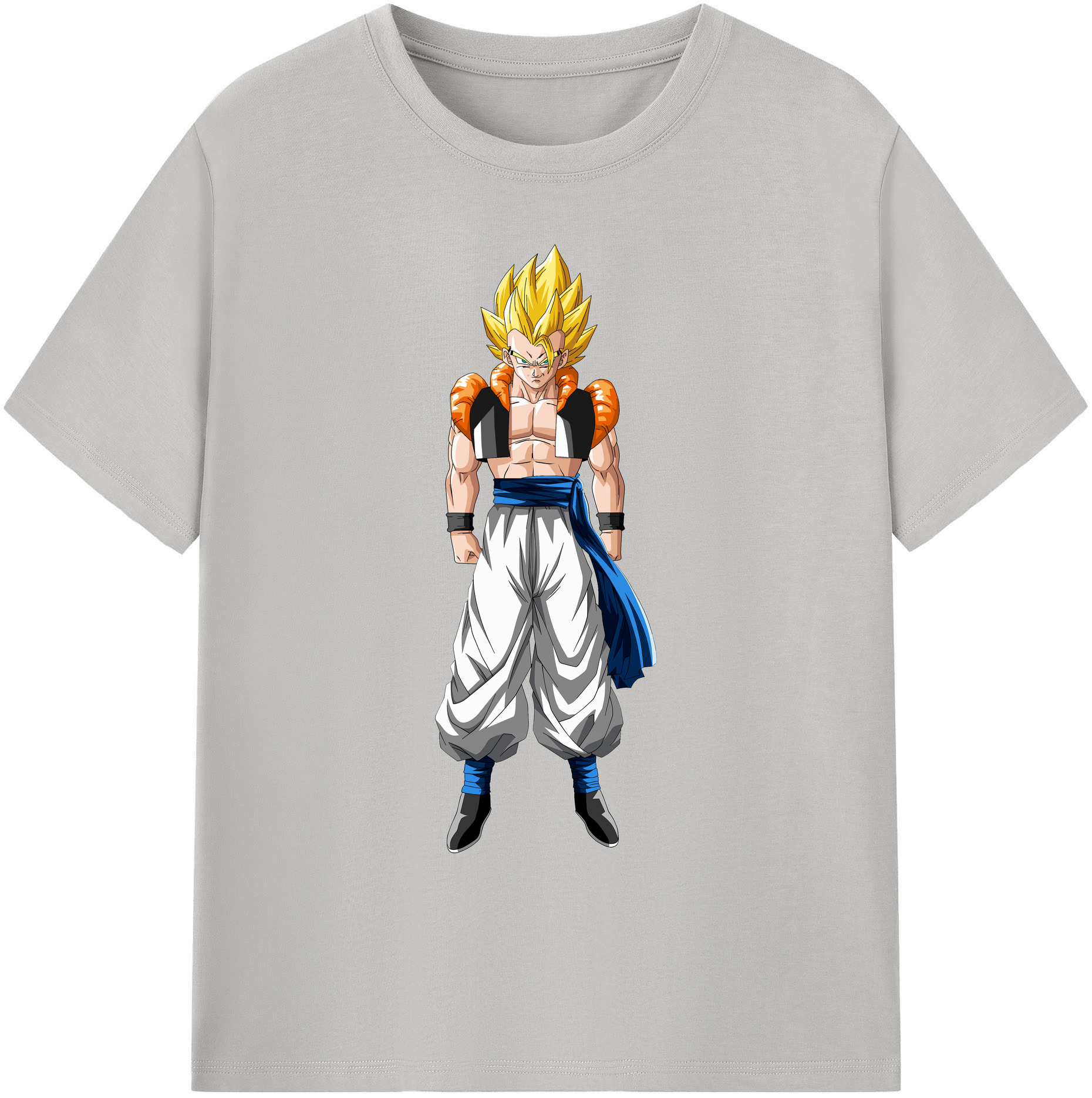 （画像用） ドラゴンボール ベジータ四世（Bejīta Yonsei）DRAGON BALL Vegeta IV 綿100％ メンズ半袖Tシャツ｜肌触りやわらか＆通気性
