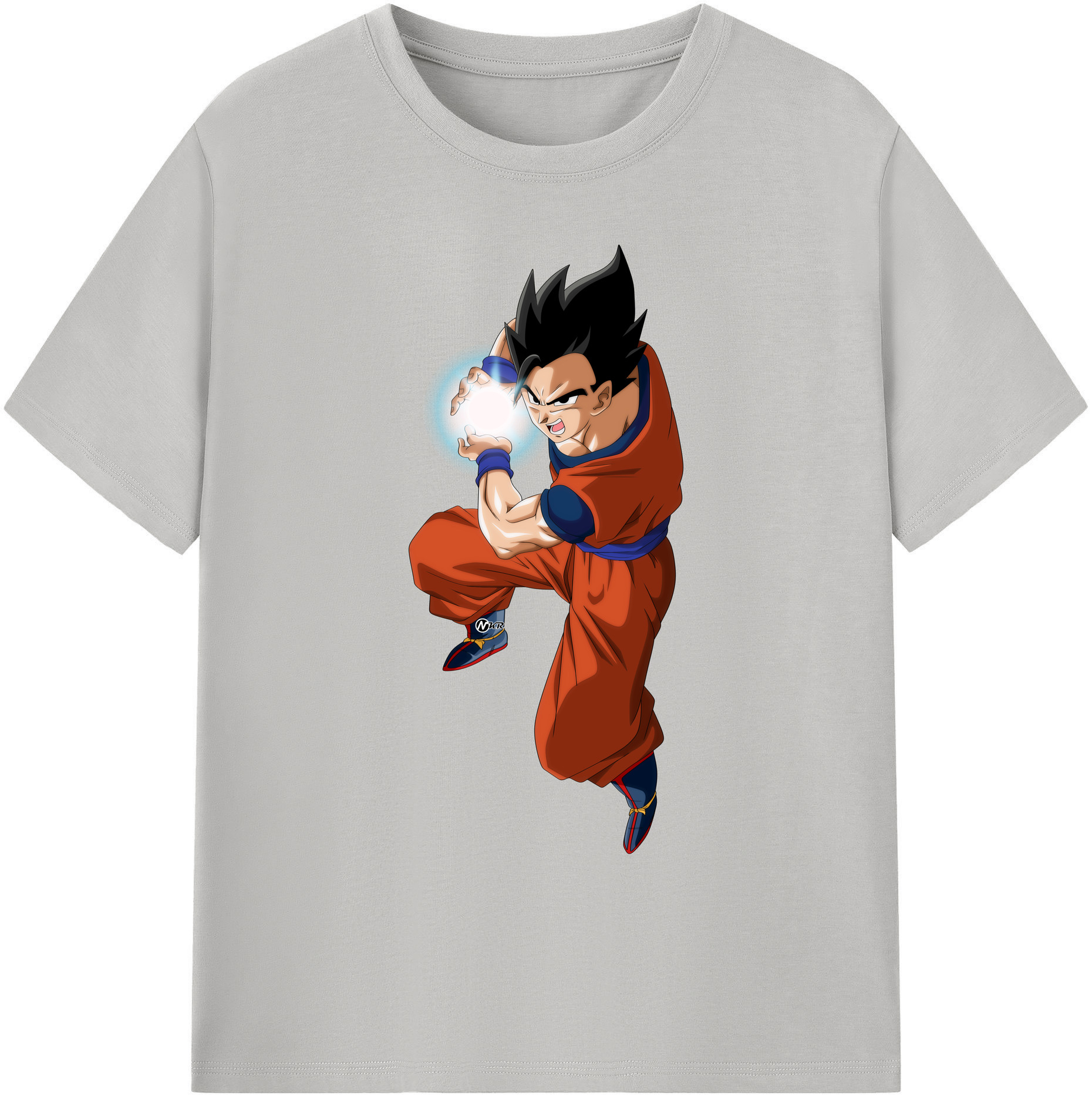 （画像用） ドラゴンボール 孫 悟飯（そんごはん）DRAGON BALL Son Gohan 綿100％ メンズ半袖Tシャツ｜肌触りやわらか＆通気性