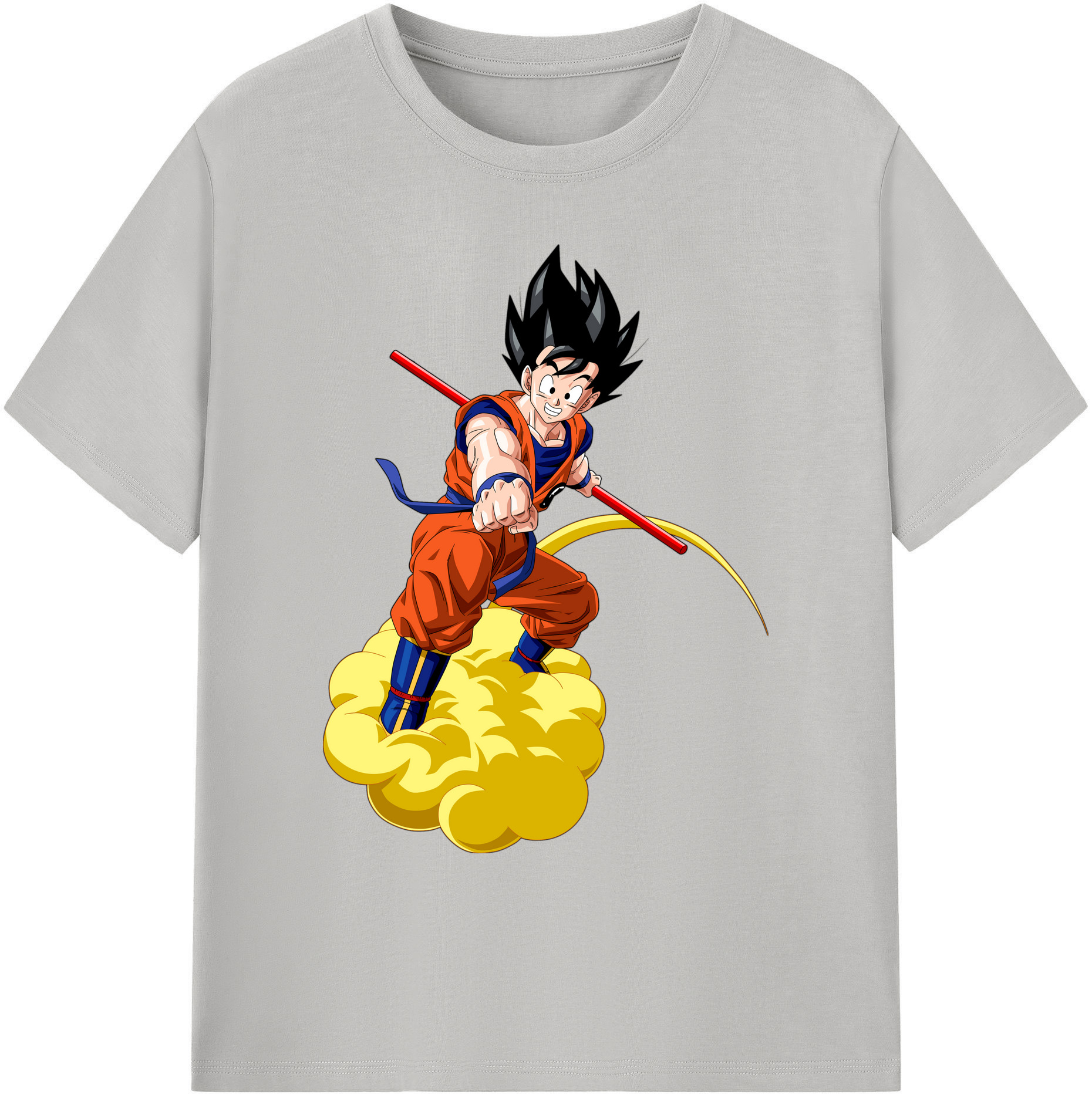 （画像用） ドラゴンボール 孫 悟飯（そんごはん）DRAGON BALL Son Gohan 綿100％ メンズ半袖Tシャツ｜肌触りやわらか＆通気性