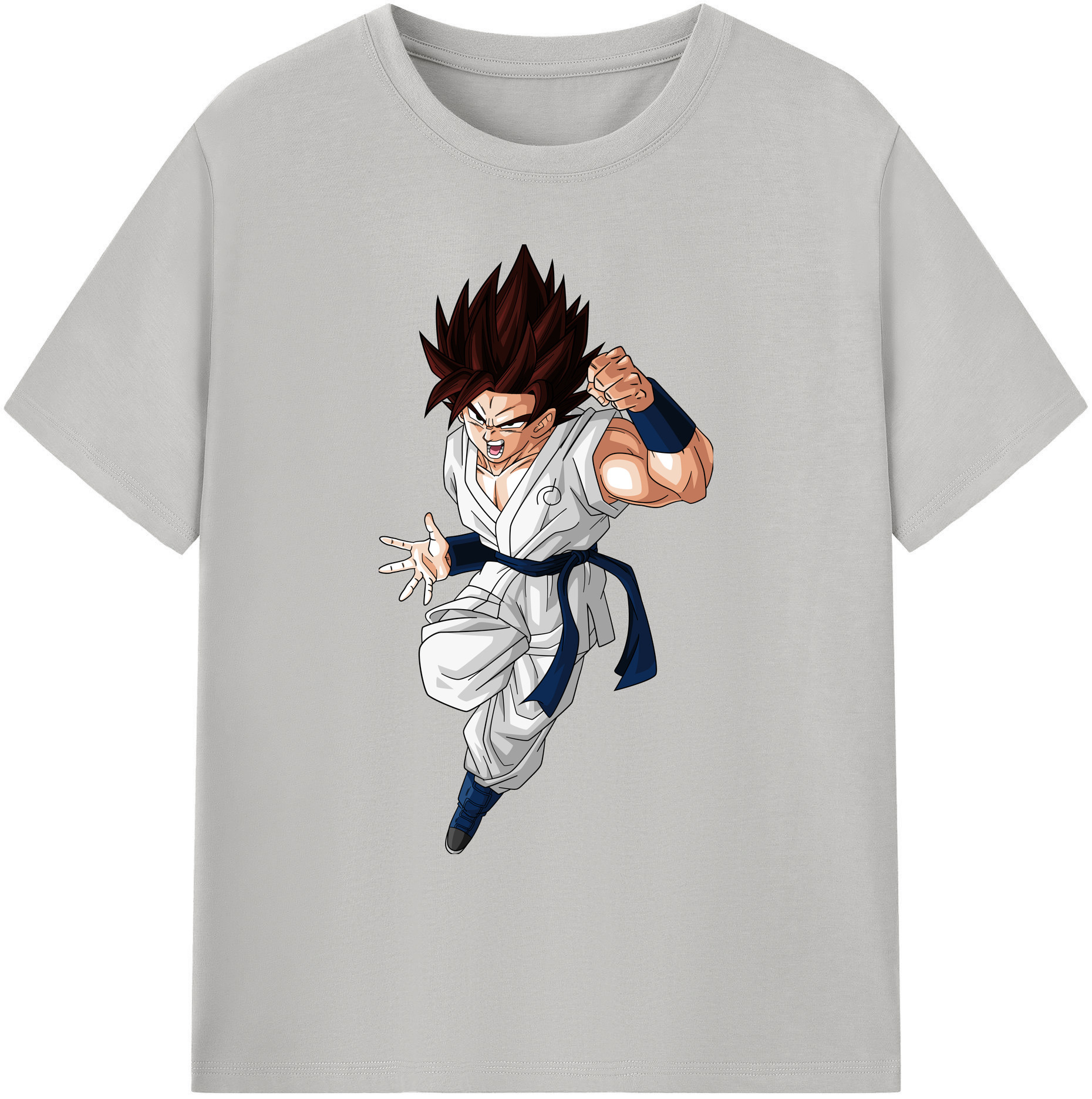 （画像用） ドラゴンボール 孫 悟飯（そんごはん）DRAGON BALL Son Gohan 綿100％ メンズ半袖Tシャツ｜肌触りやわらか＆通気性