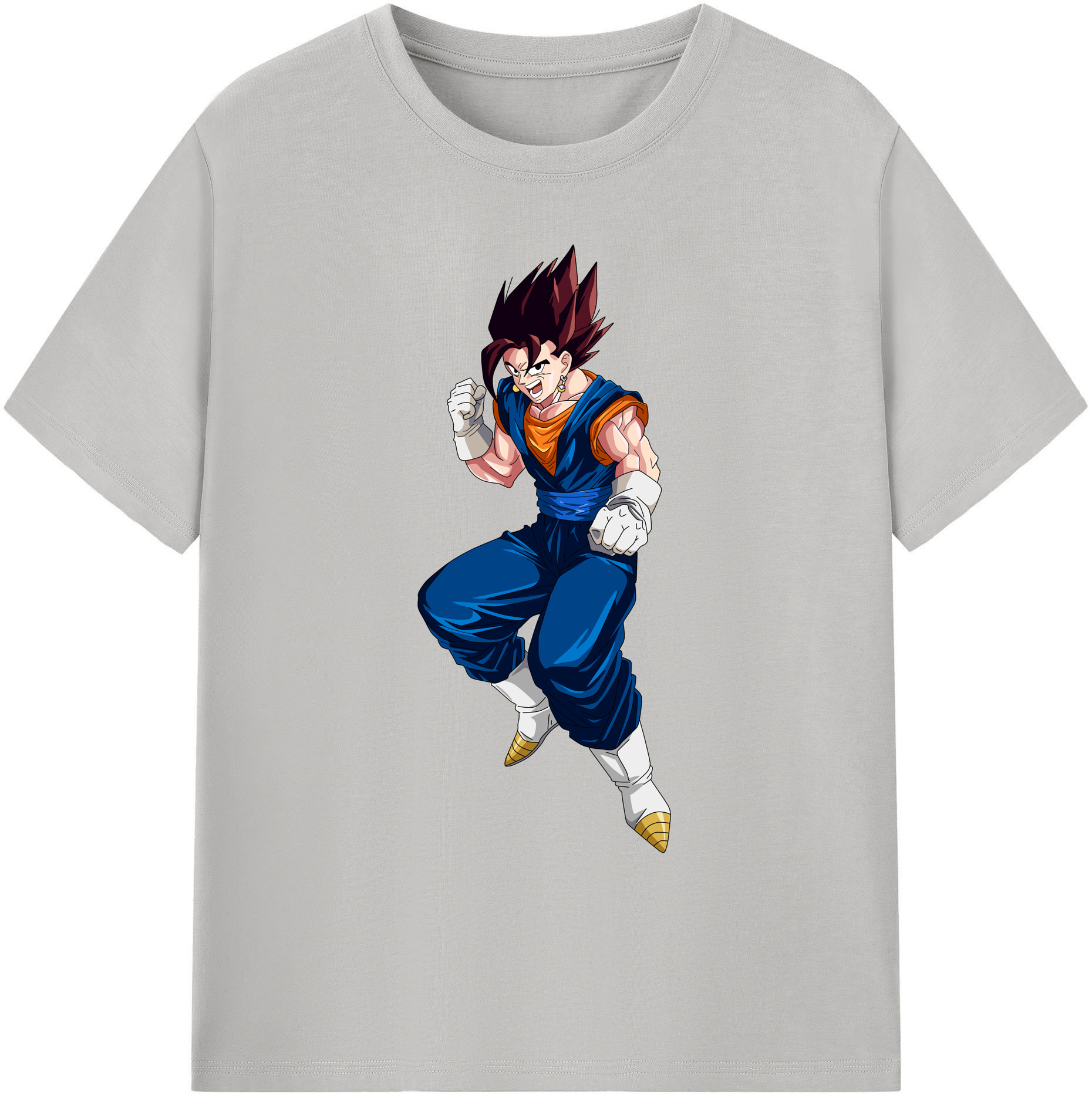 （画像用） ドラゴンボール 孫 悟飯（そんごはん）DRAGON BALL Son Gohan 綿100％ メンズ半袖Tシャツ｜肌触りやわらか＆通気性