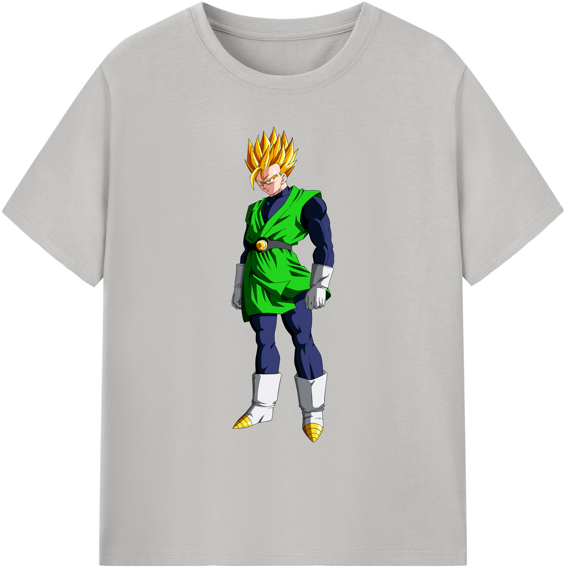 （画像用） ドラゴンボール 孫 悟飯（そんごはん）DRAGON BALL Son Gohan 綿100％ メンズ半袖Tシャツ｜肌触りやわらか＆通気性