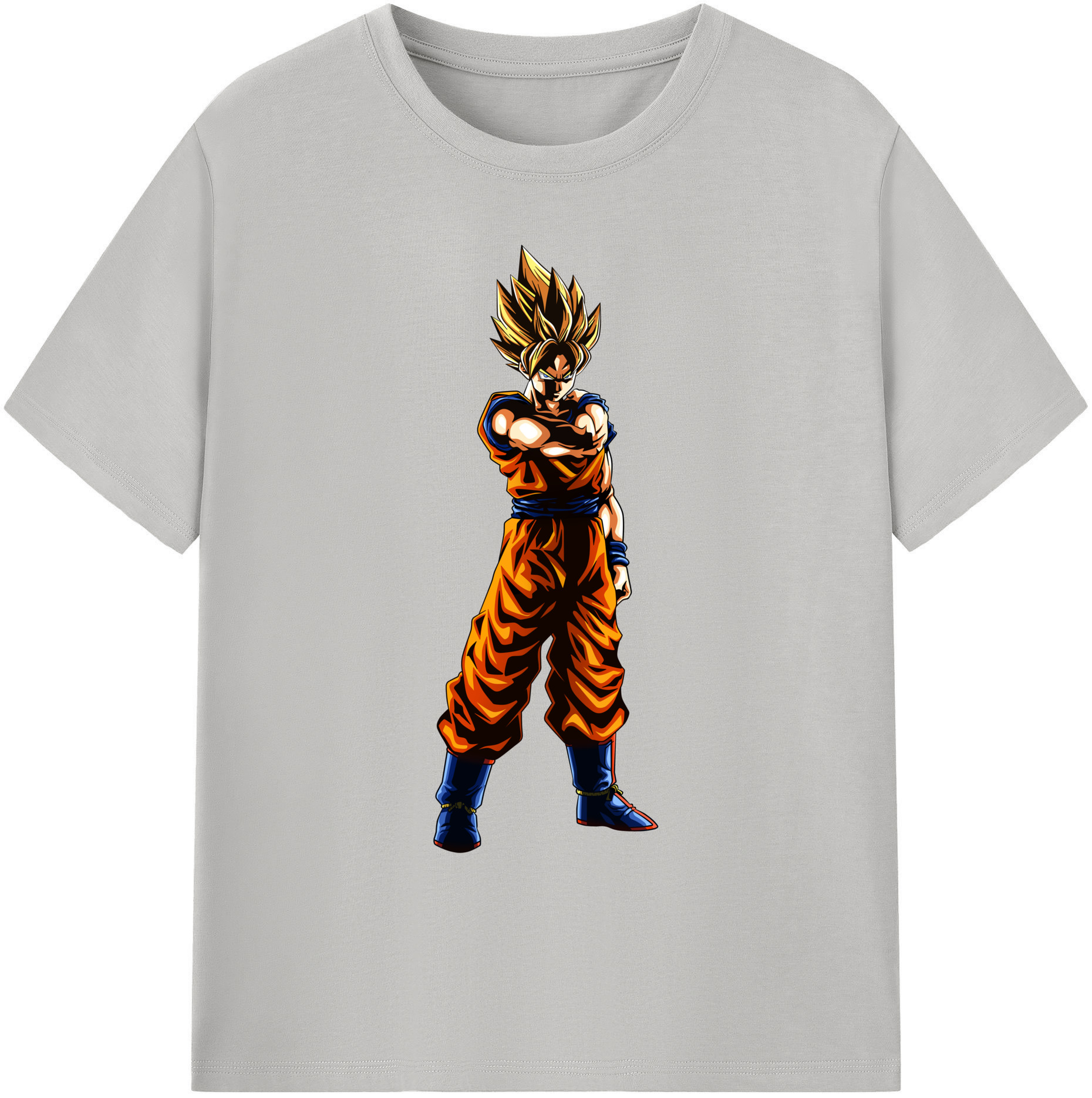 （画像用） ドラゴンボール 孫 悟飯（そんごはん）DRAGON BALL Son Gohan 綿100％ メンズ半袖Tシャツ｜肌触りやわらか＆通気性