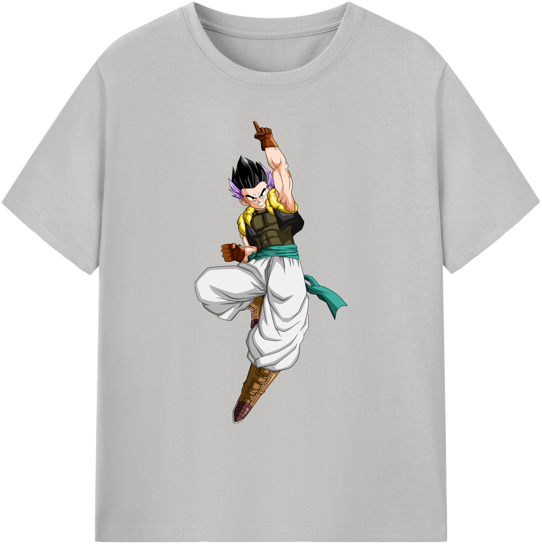 （画像用） ドラゴンボール 孫 悟飯（そんごはん）DRAGON BALL Son Gohan 綿100％ メンズ半袖Tシャツ｜肌触りやわらか＆通気性
