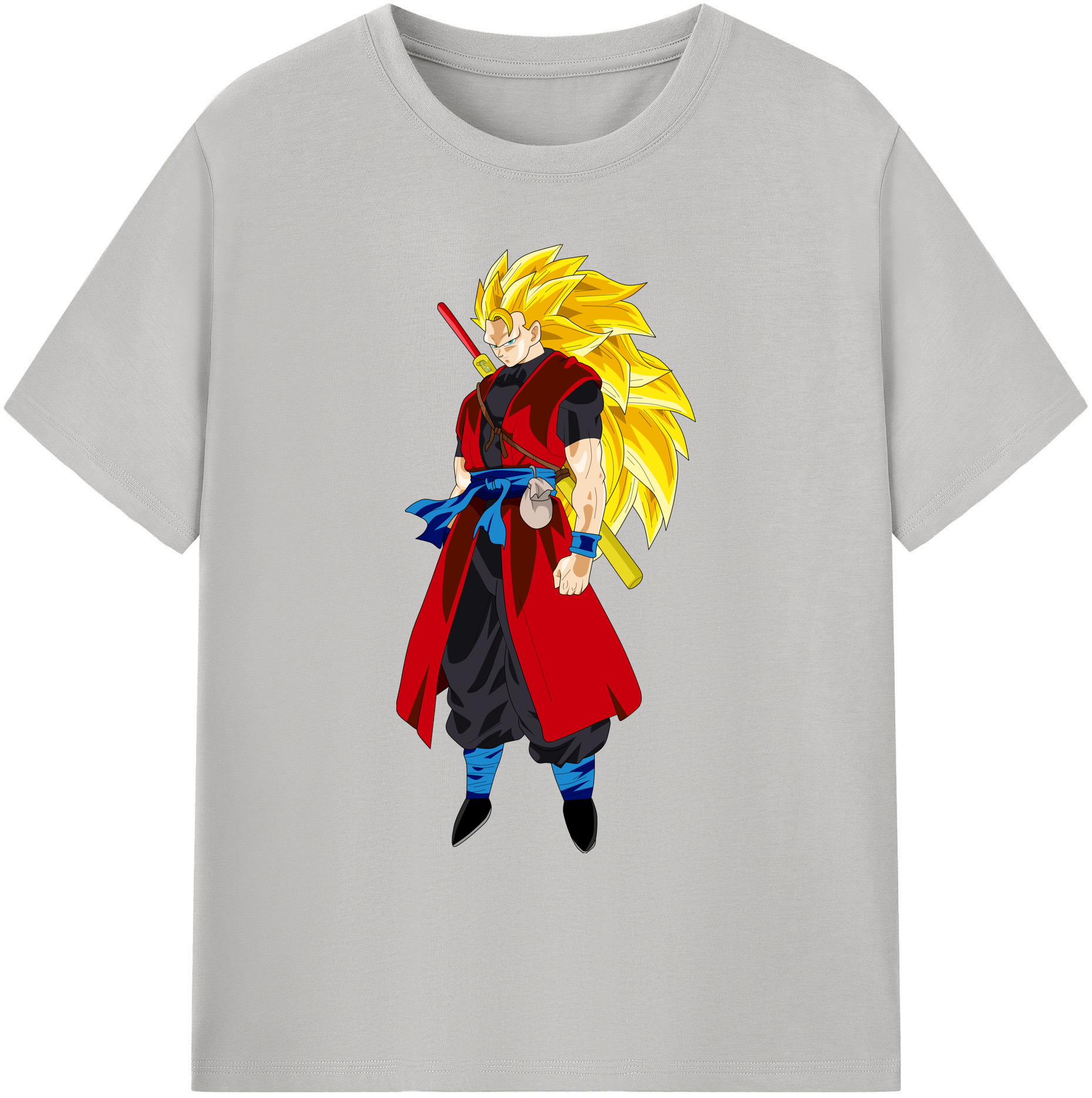（画像用） ドラゴンボール トランクス（Torankusu）DRAGON BALL Trunks 綿100％ メンズ半袖Tシャツ｜肌触りやわらか＆通気性