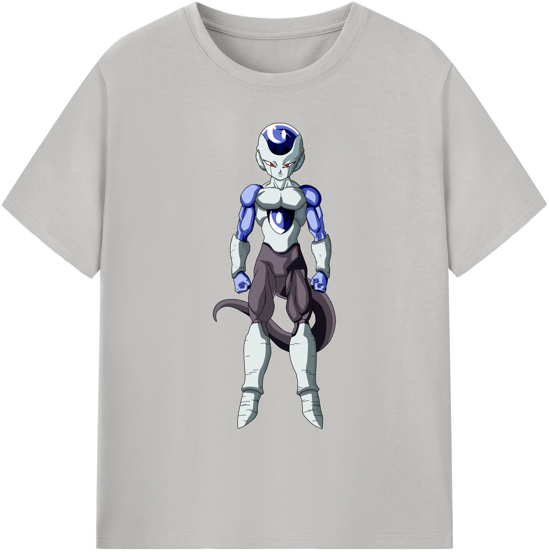 （画像用） ドラゴンボール フリーザ DRAGON BALL Frieza 綿100％ メンズ半袖Tシャツ｜肌触りやわらか＆通気性
