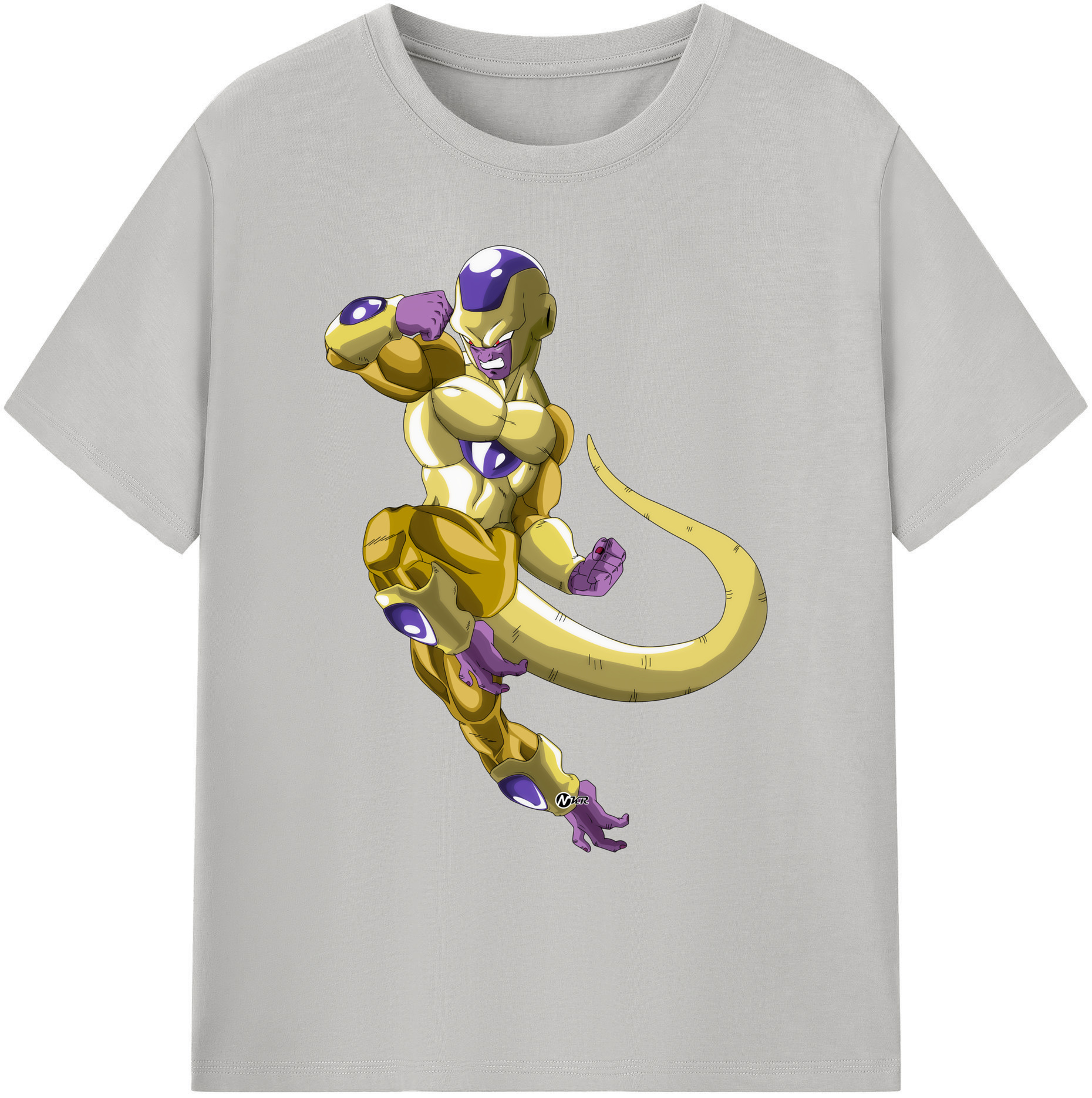 （画像用） ドラゴンボール フリーザ DRAGON BALL Frieza 綿100％ メンズ半袖Tシャツ｜肌触りやわらか＆通気性