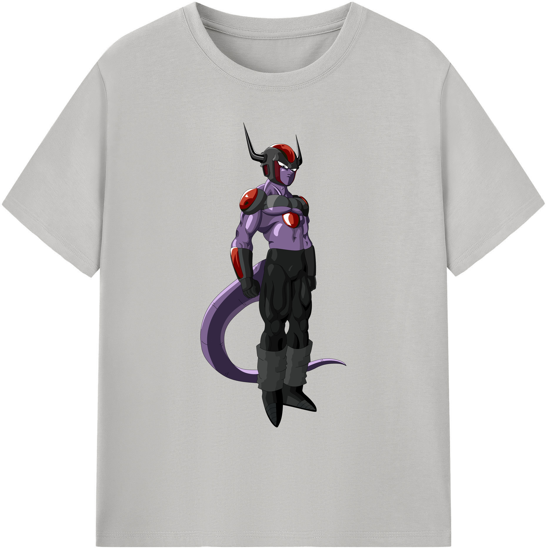 （画像用） ドラゴンボール フリーザ DRAGON BALL Frieza 綿100％ メンズ半袖Tシャツ｜肌触りやわらか＆通気性